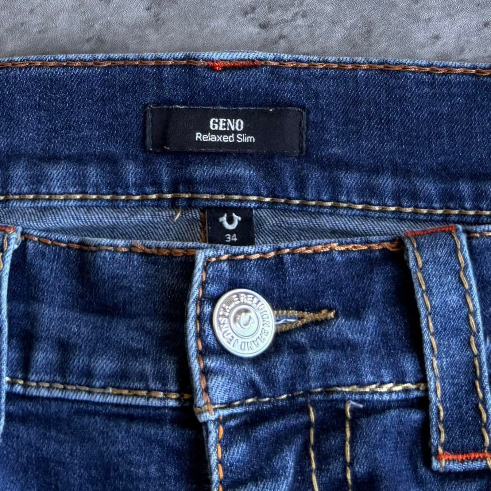 Japanese Brand × True Religion × Vintage Vintage Y2K True Religion Embroidered Grunge Opium Jeans Size US 34 / EU 50 - 4 Thumbnail
