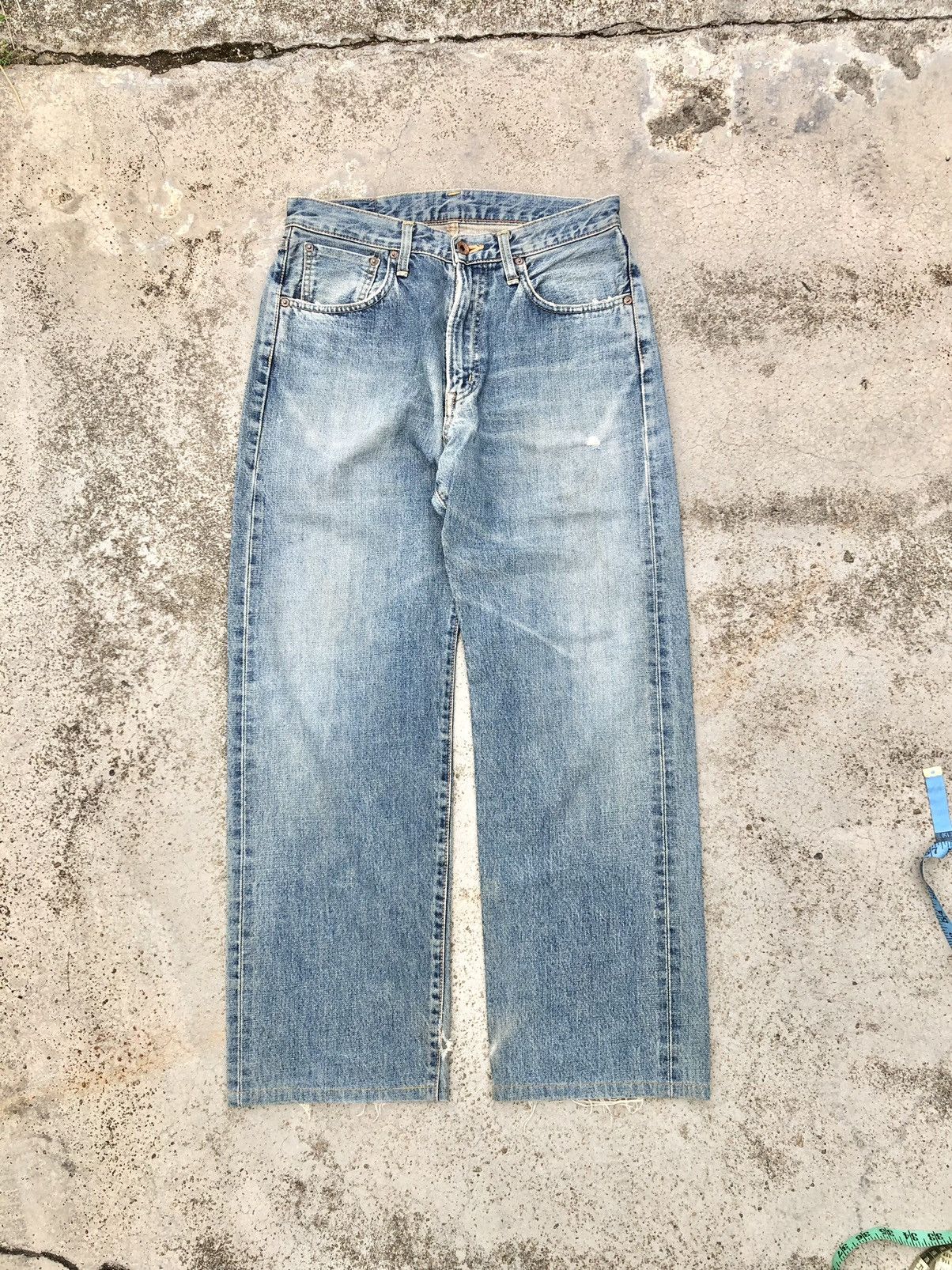 Edwin WIDE LEG VINTAGE EDWIN SELVEDGE DENIM Size US 30 / EU 46 - 1 Thumbnail