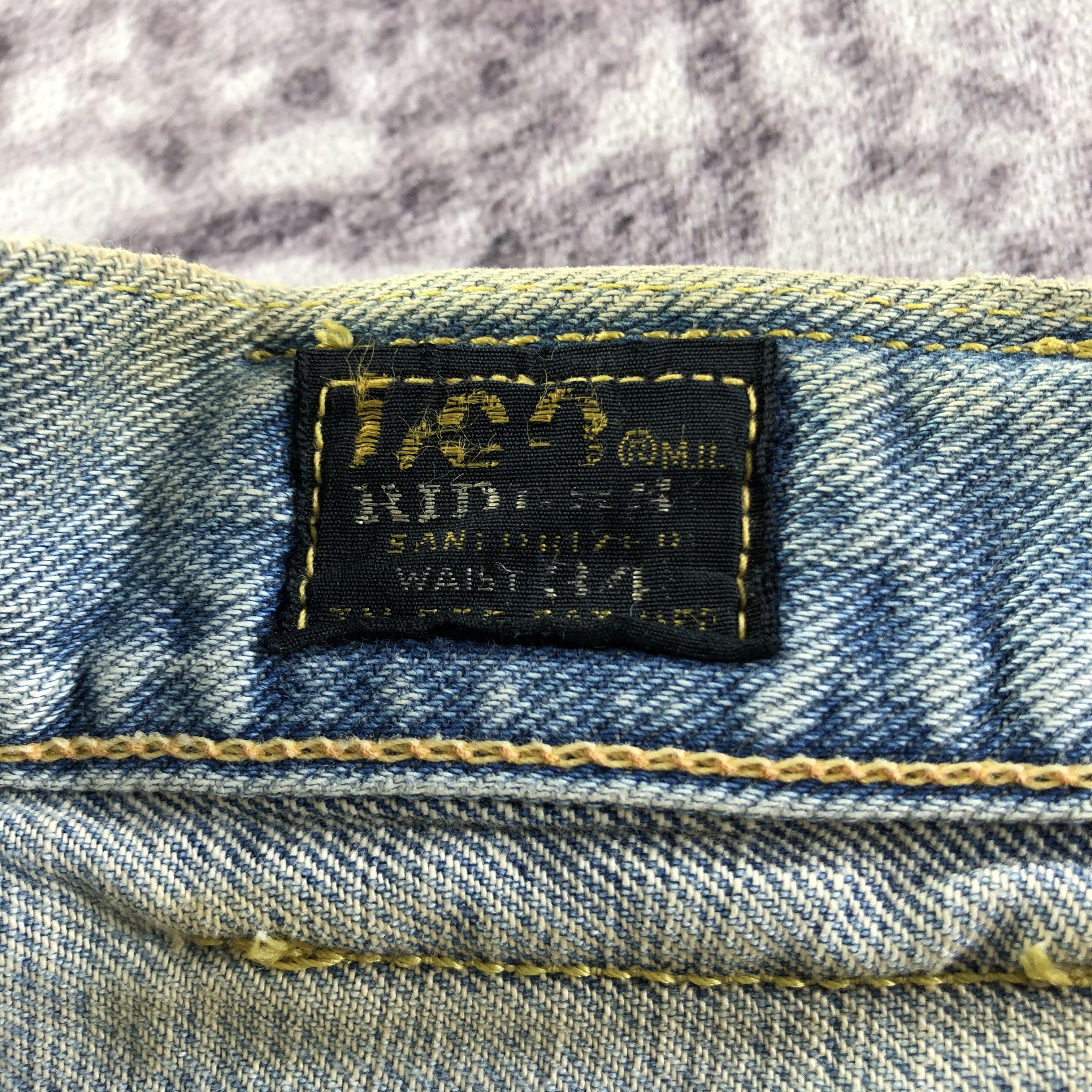 Lee Vintage Light Wash Lee Selvedge Jeans-JM3670 Size US 35 - 11 Thumbnail