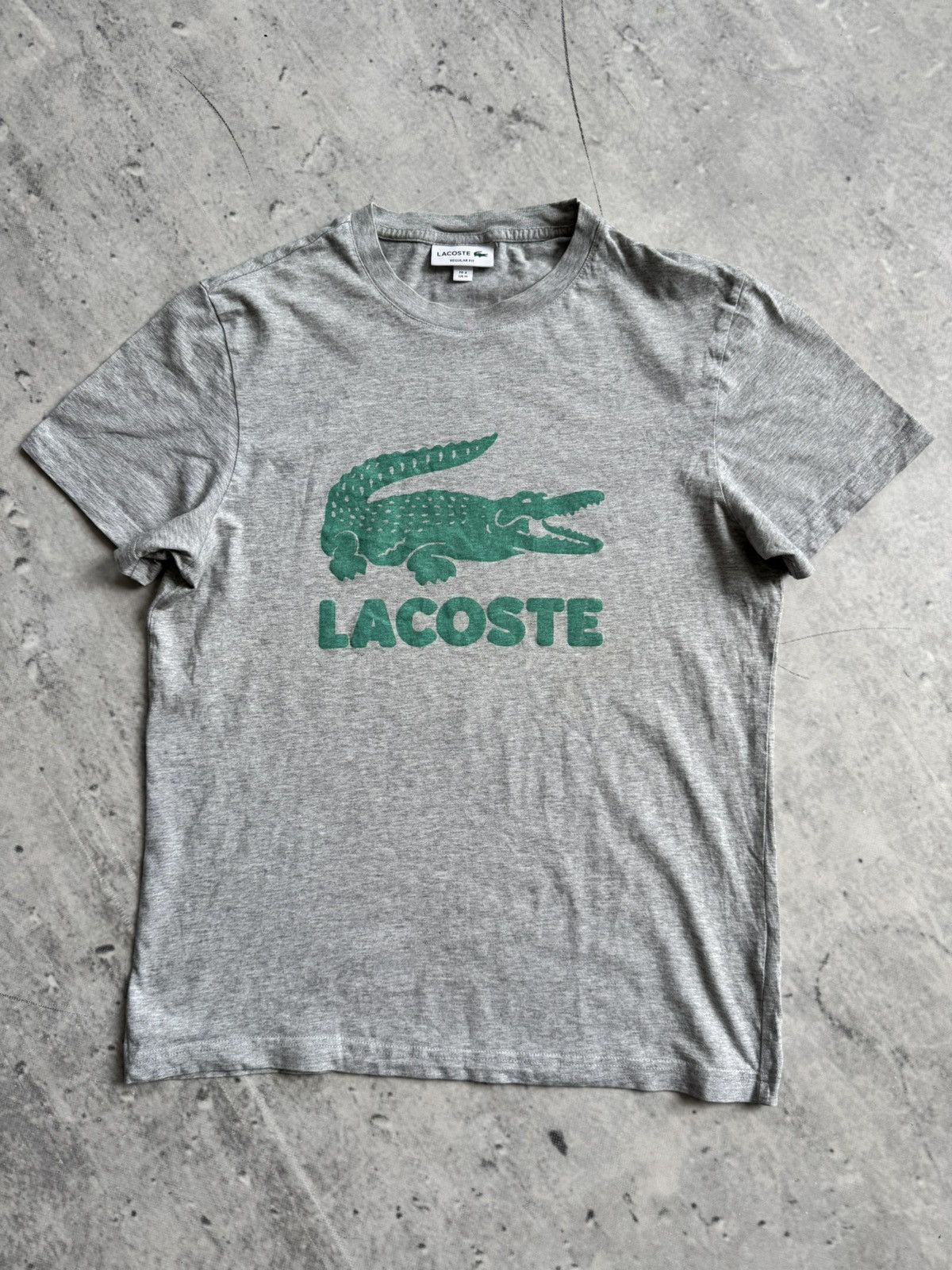Lacoste Lacoste big logo tee Size US M / EU 48-50 / 2 - 1 Thumbnail