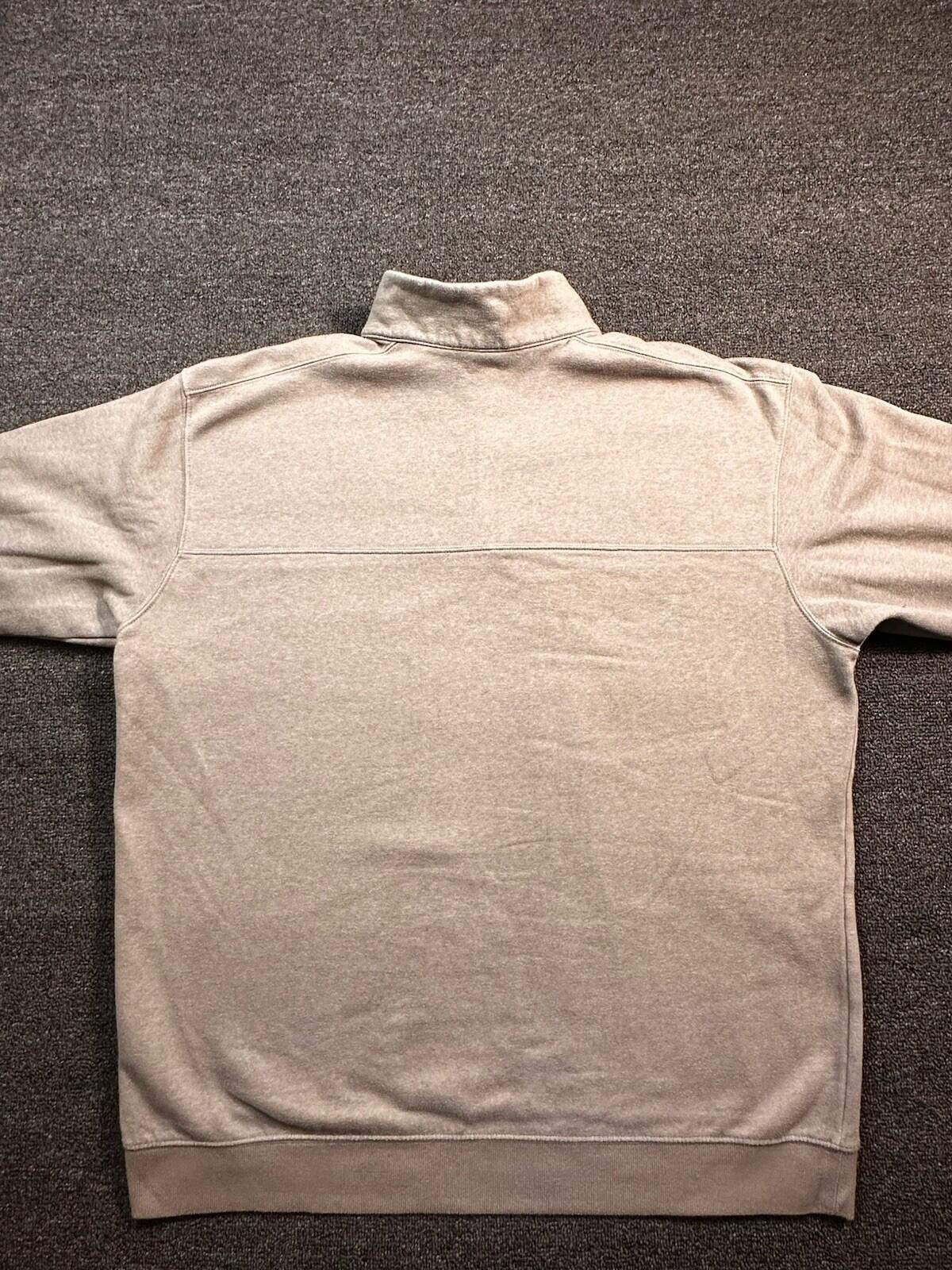 Columbia Columbia Men’s XXL Beige/Gray Fleece 1/4 Zip Sweatshirt Size US XXL / EU 58 / 5 - 2 Thumbnail
