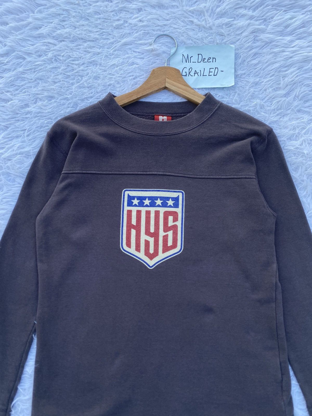 Hysteric Glamour Vintage Hysteric Glamour HYS US Logo Flag Longsleeve Shirt Size US S / EU 44-46 / 1 - 2 Thumbnail