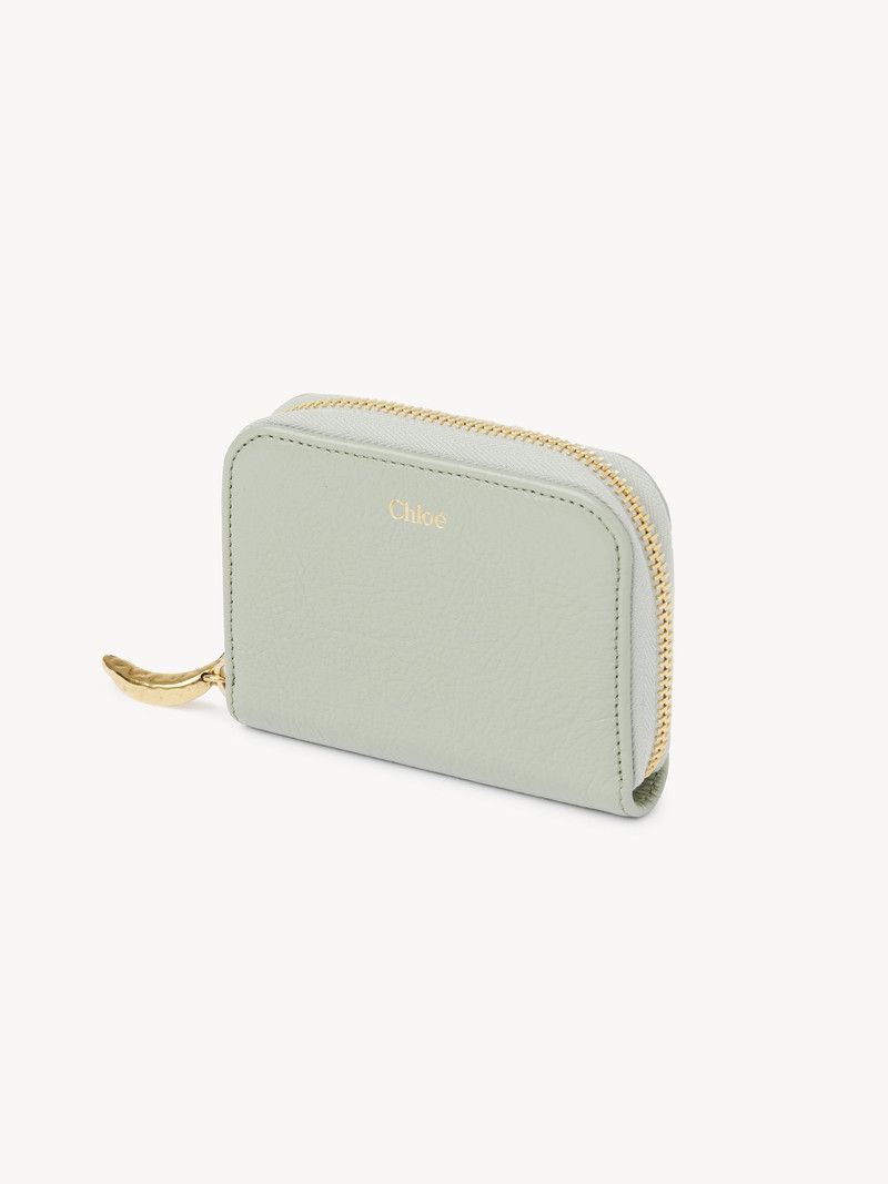 Chloe o1loc1c10226 Size: OS / Banana Zipped Coin Purse Sea Grass Size ONE SIZE - 2 Thumbnail