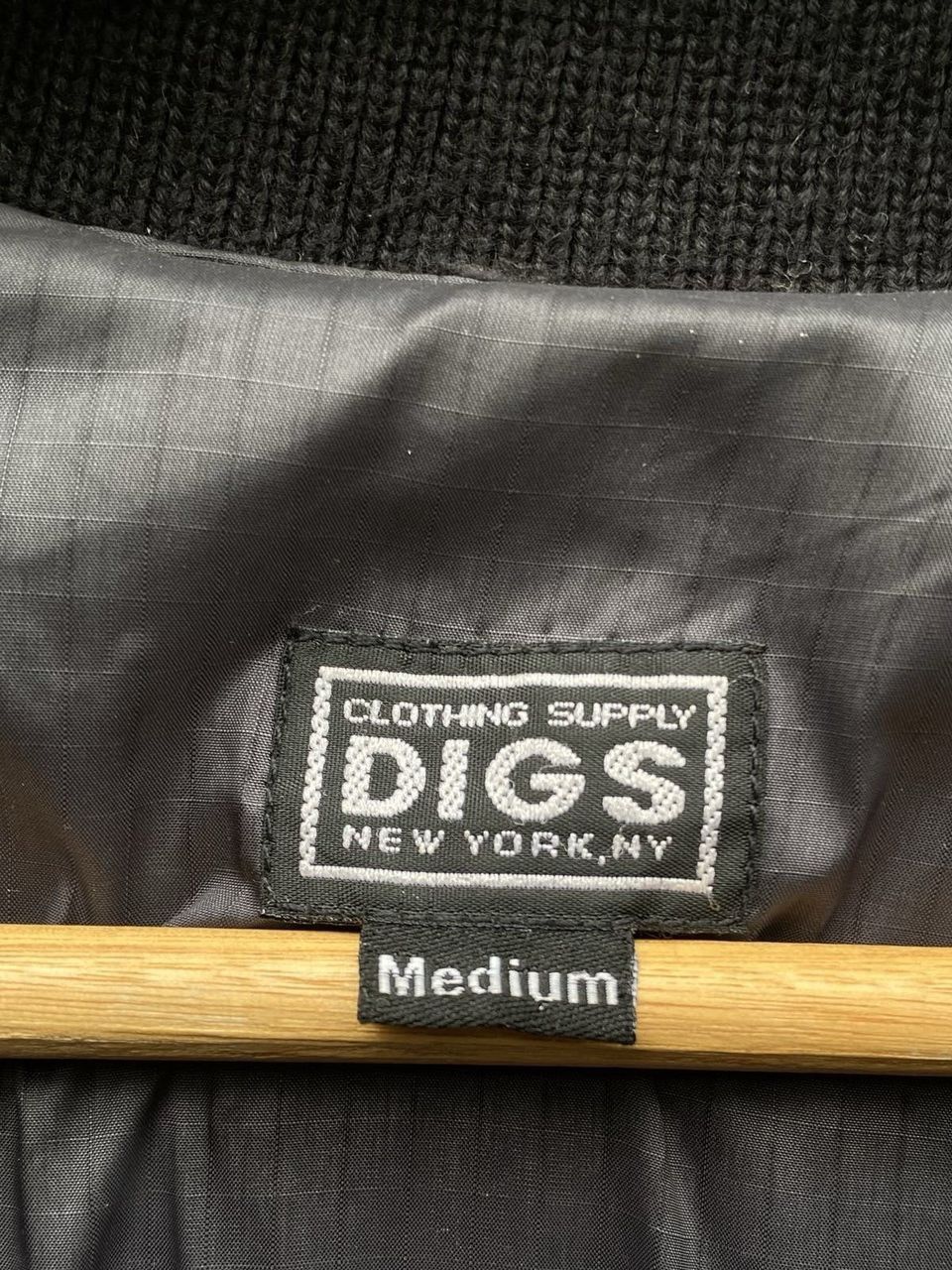 Other × Product Of New York DIGS NEW YORK PUFFY LEATHER BLACK BOMBER JACKETS Size US M / EU 48-50 / 2 - 6 Thumbnail