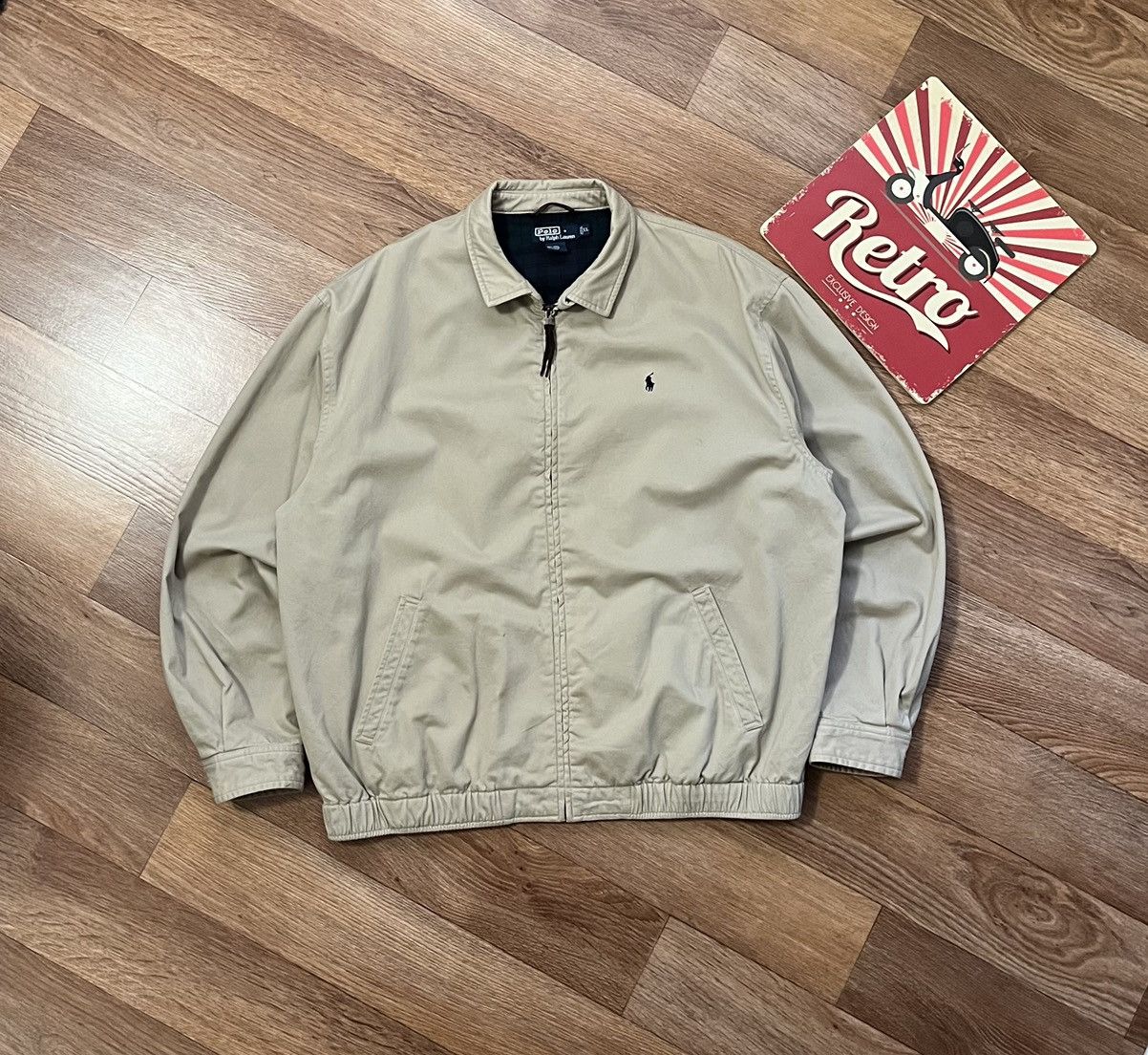 Polo Ralph Lauren Vintage Polo Ralph Lauren Bomber Jacket Size US XL / EU 56 / 4 - 1 Thumbnail