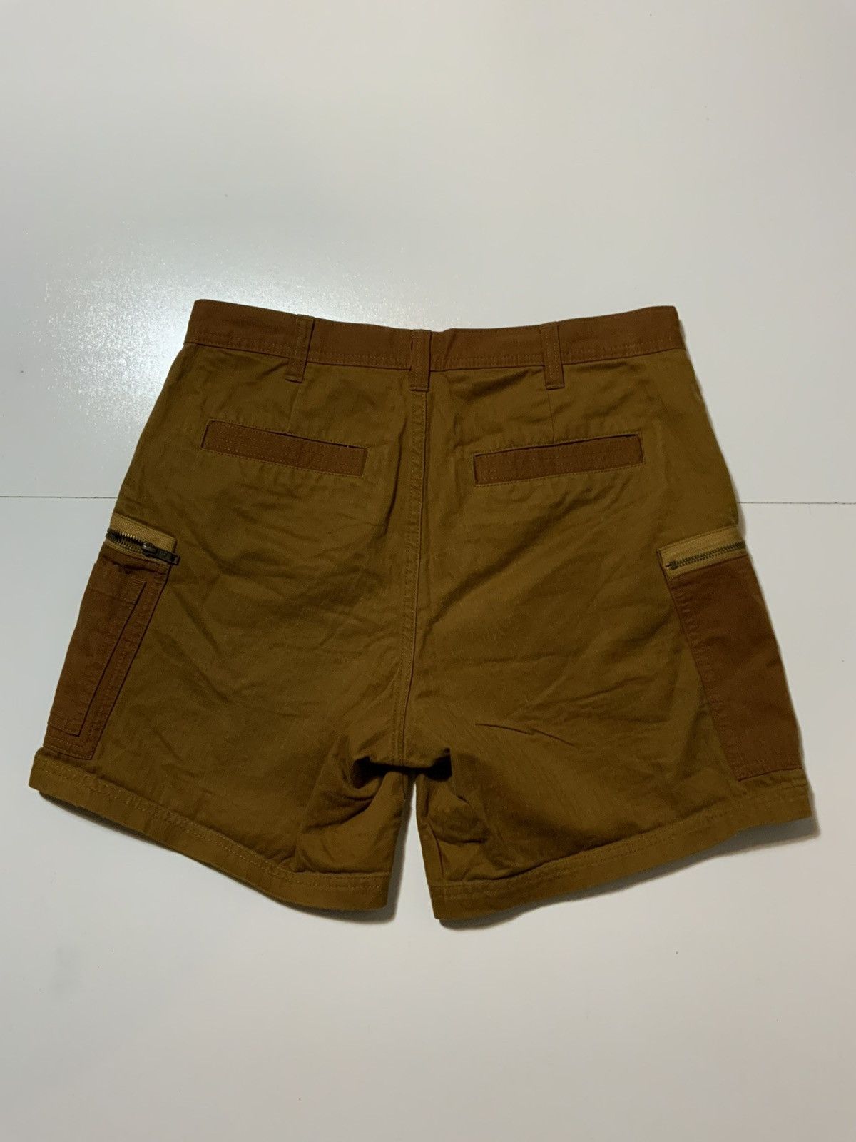 Bdg × Urban Outfitters BDG Herringbone Twill HBT Stripe Cargo Utility Shorts Size US 32 / EU 48 - 4 Thumbnail