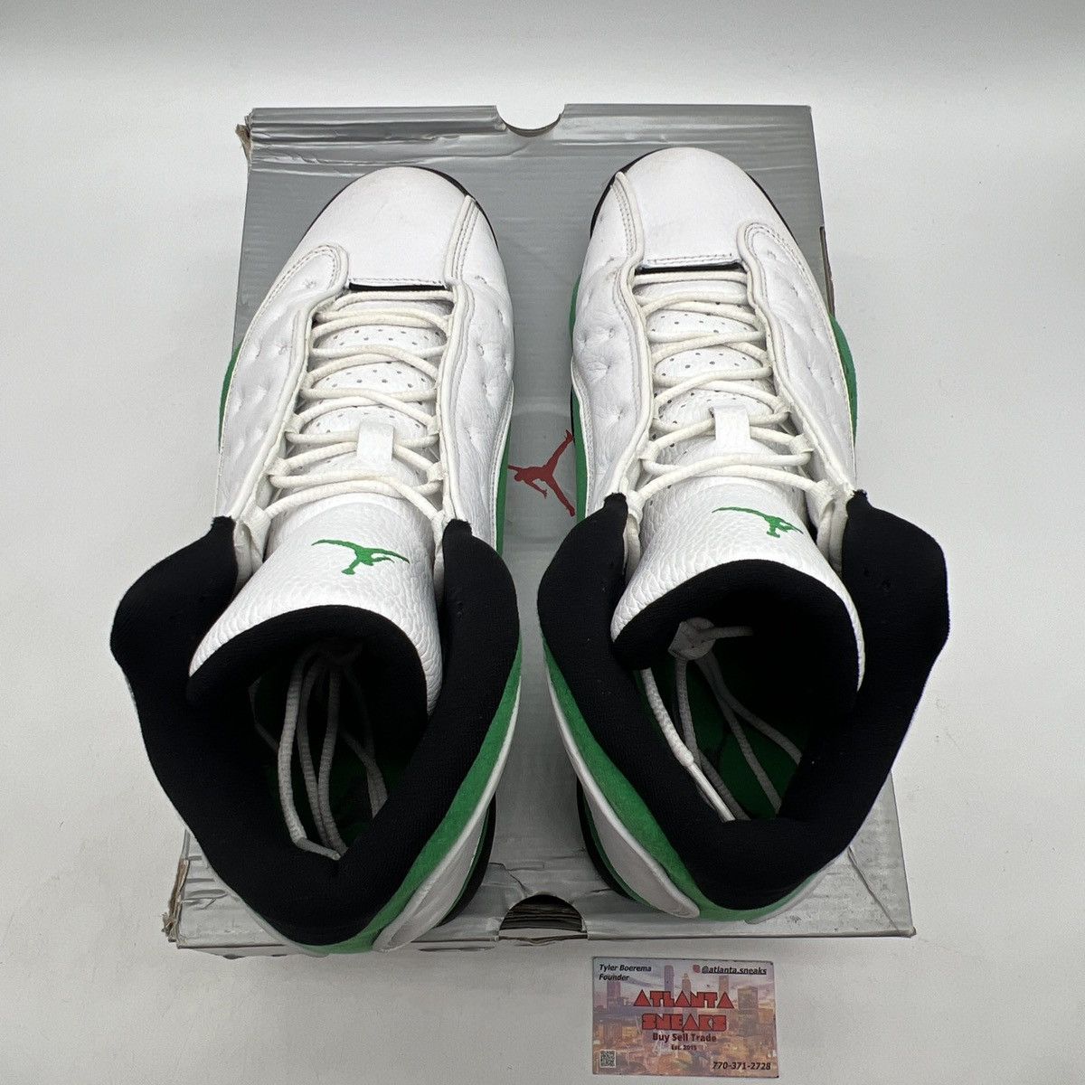 Jordan Brand Air Jordan 13 lucky green Size US 11.5 / EU 44-45 - 7 Thumbnail
