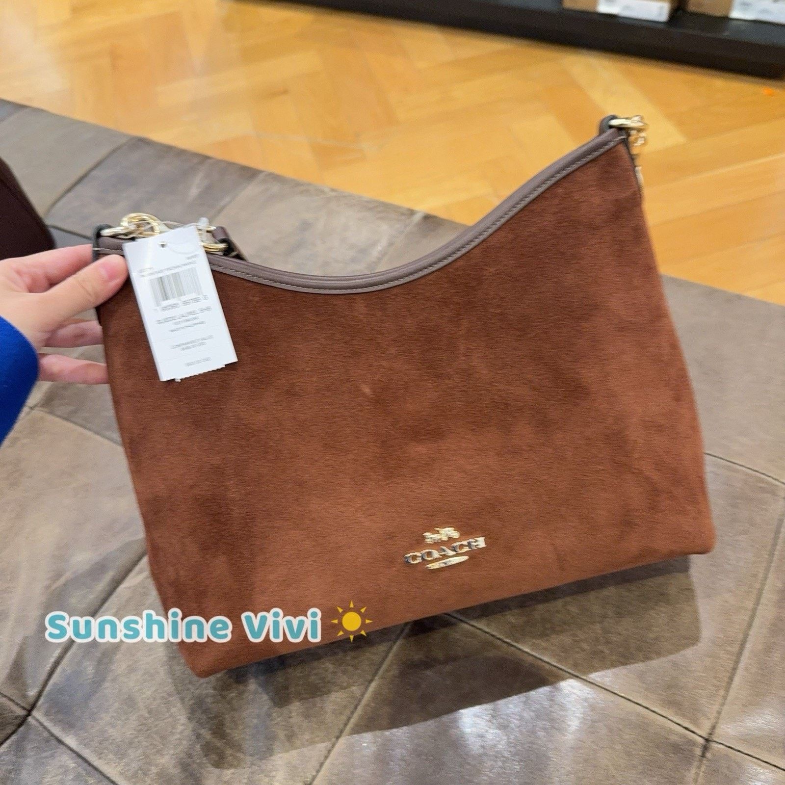 Coach NWT COACH Laurel Shoulder Bag Tassels CCC75 Brown/Maple Size ONE SIZE - 2 Thumbnail