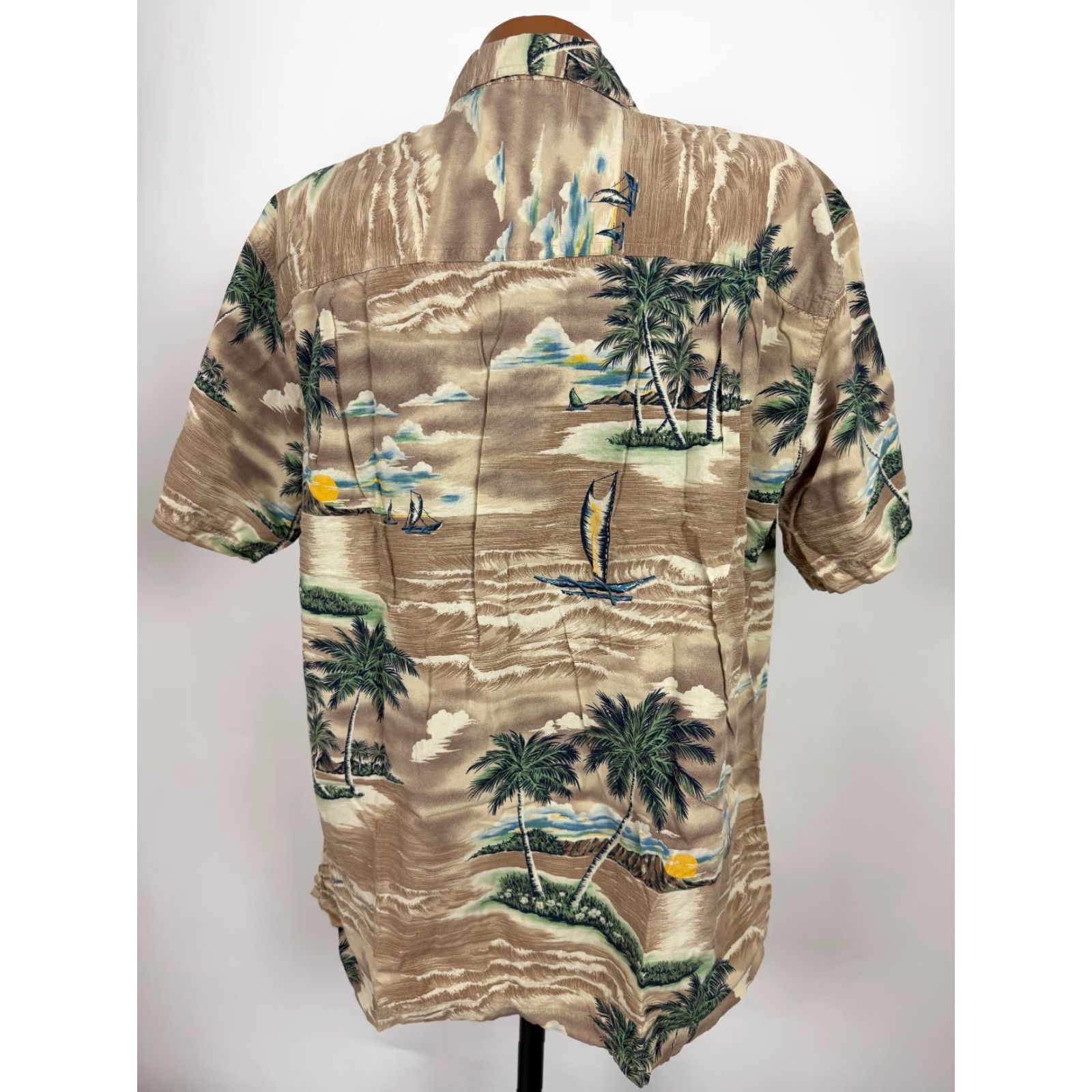 Chaps VINTAGE Chaps Hawaiian Shirt Mens Large 90s Beach Nautical Hipster Tropical Button-Up Size US L / EU 52-54 / 3 - 6 Thumbnail