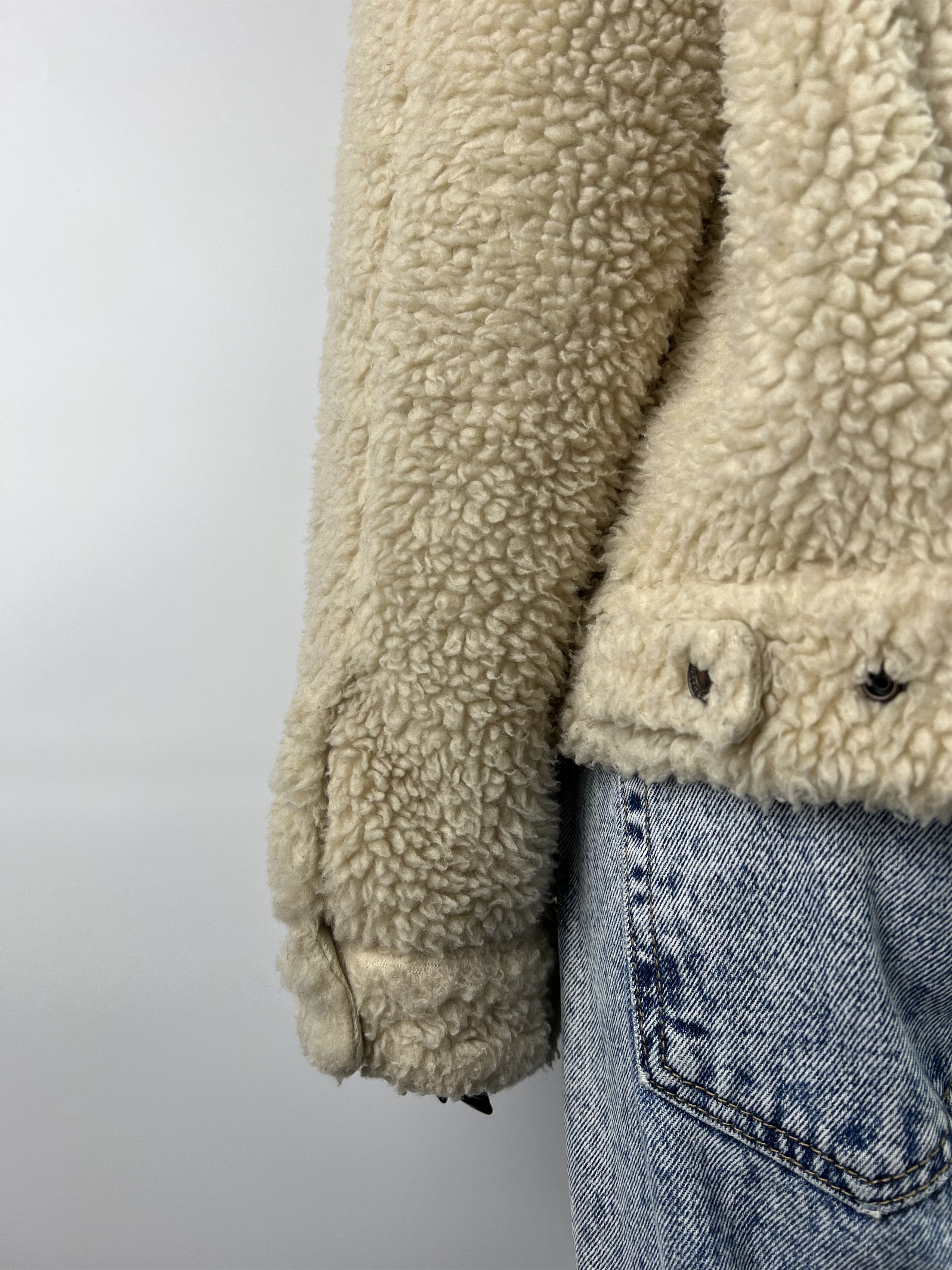 Levi's Levis Sherpa Jacket Size L Size L / US 10 / IT 46 - 3 Thumbnail