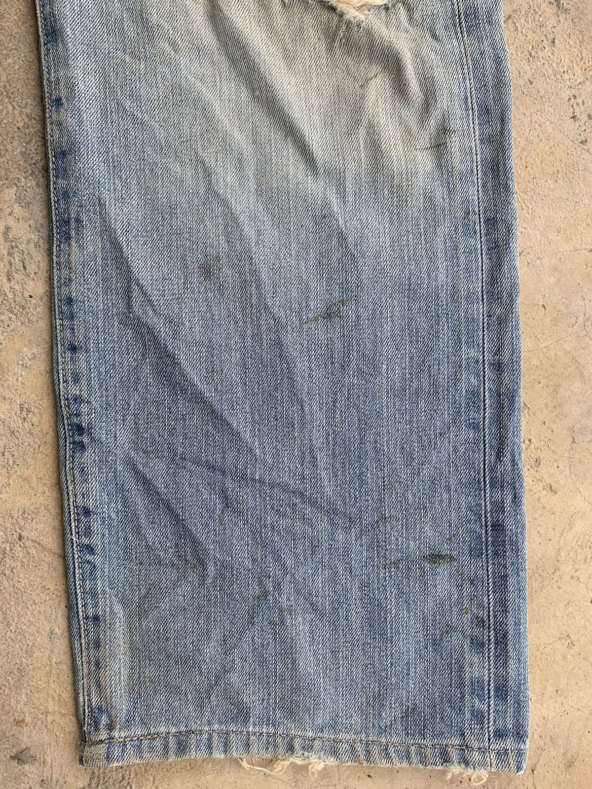 Edwin × Vintage Vintage Edwin 505 Selvedge Japanese Distressed Denim Size US 32 / EU 48 - 20 Thumbnail