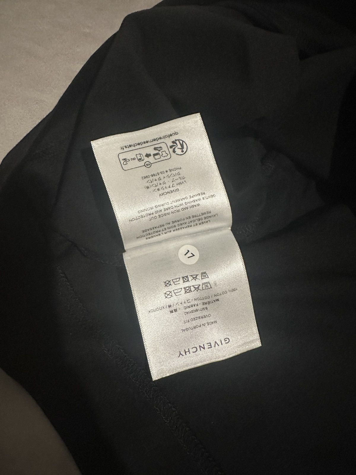 Givenchy GIVENCHY Archetype oversized t-shirt in cotton Size US M / EU 48-50 / 2 - 7 Thumbnail