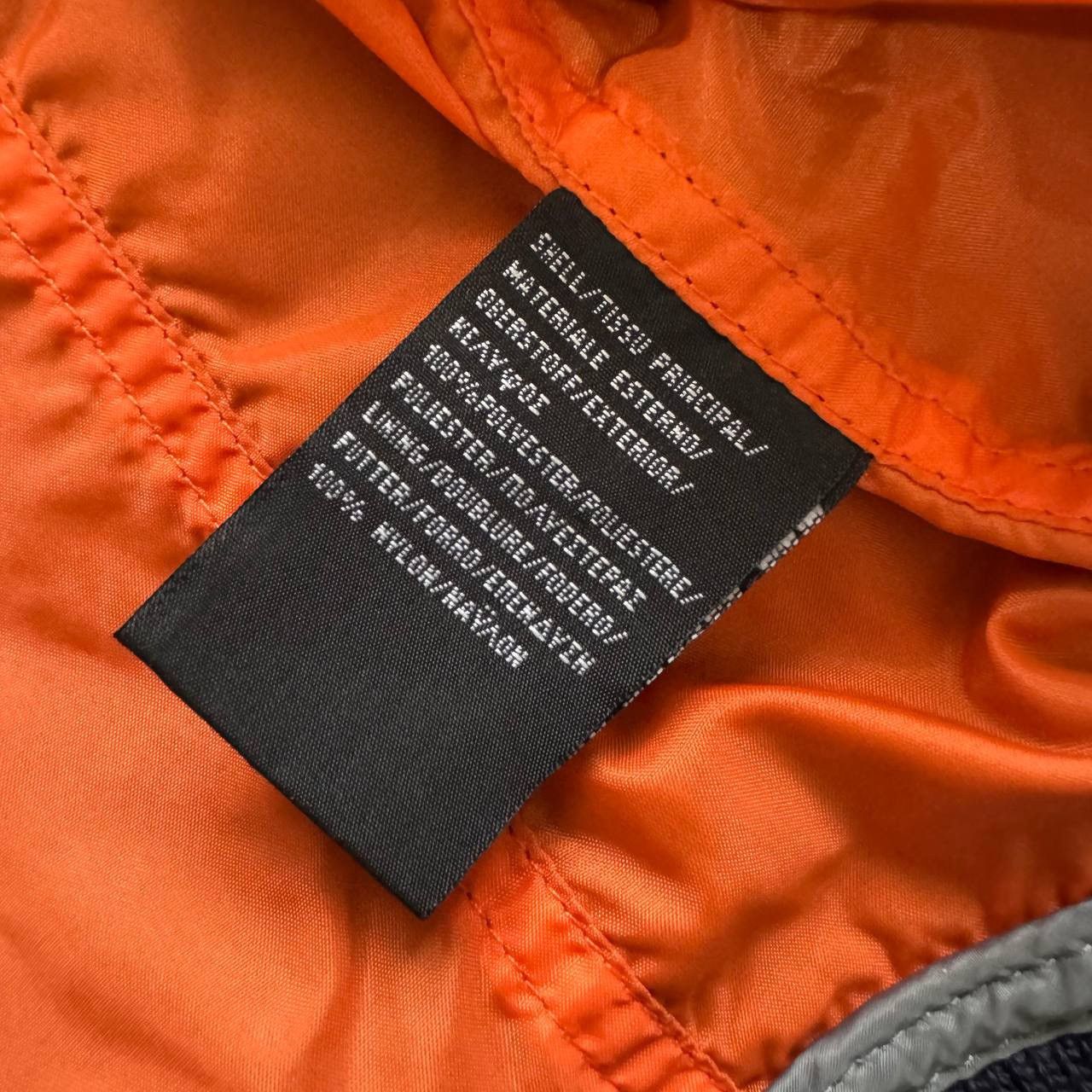 Schott Schott NYC Military Style Bomber Jacket – Grey/Orange Size US M / EU 48-50 / 2 - 8 Thumbnail