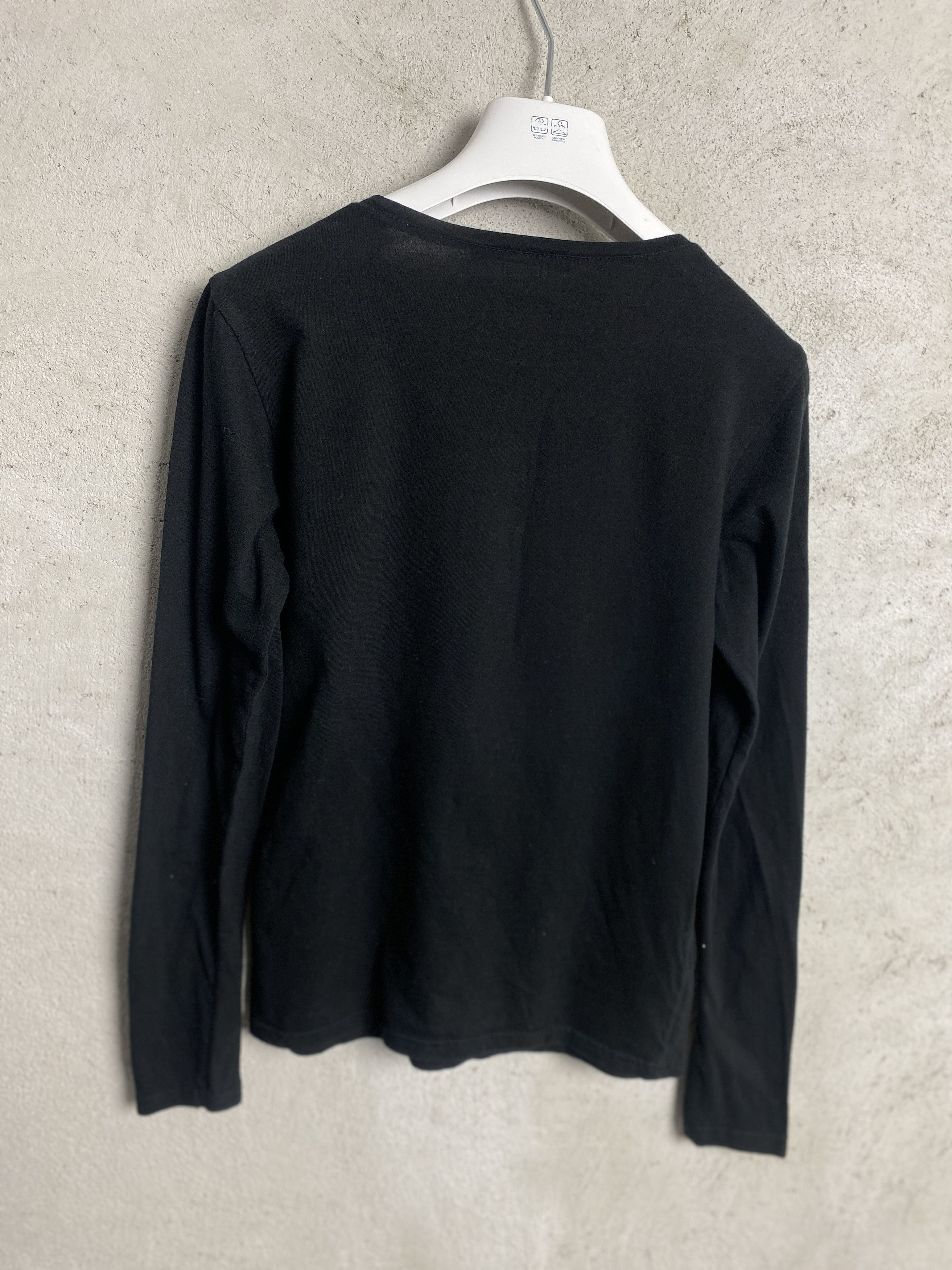 Alberta Ferretti Alberta Feretti big logo long sleeve t-shirt tee Size S / US 4 / IT 40 - 8 Thumbnail