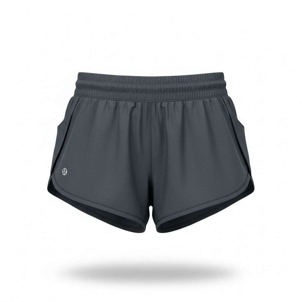 Lululemon Lululemon Women’s Black Athletic Running Shorts Size 2 Size 26" / US 2 / IT 38 - 1 Thumbnail