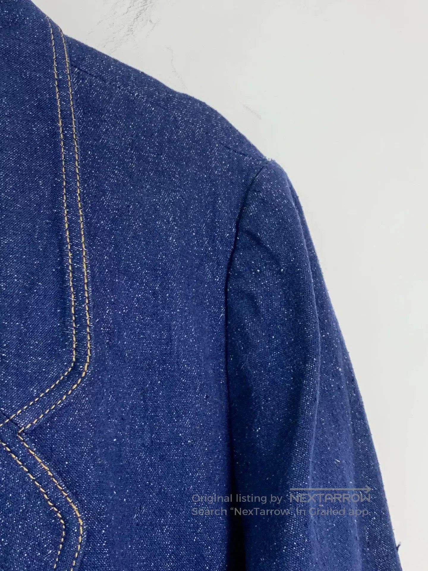 Leonard Paris Leonard Silk Jacket Inspired by Denim. Size M / US 6-8 / IT 42-44 - 4 Thumbnail