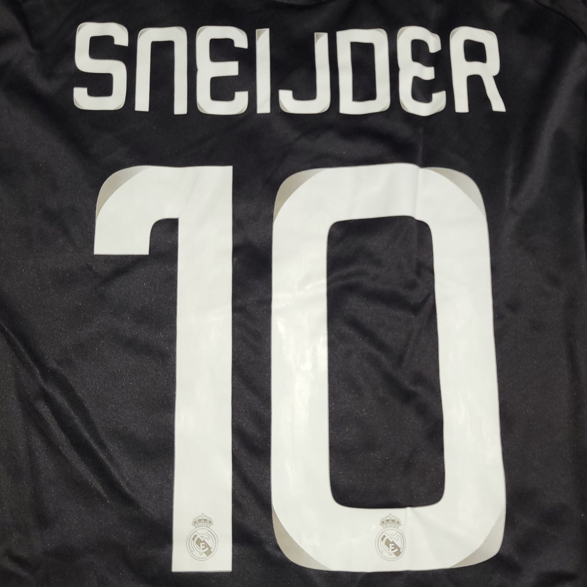 Adidas Sneijder Real Madrid 2008 2009 UEFA Third Soccer Jersey XL Size US XL / EU 56 / 4 - 4 Thumbnail