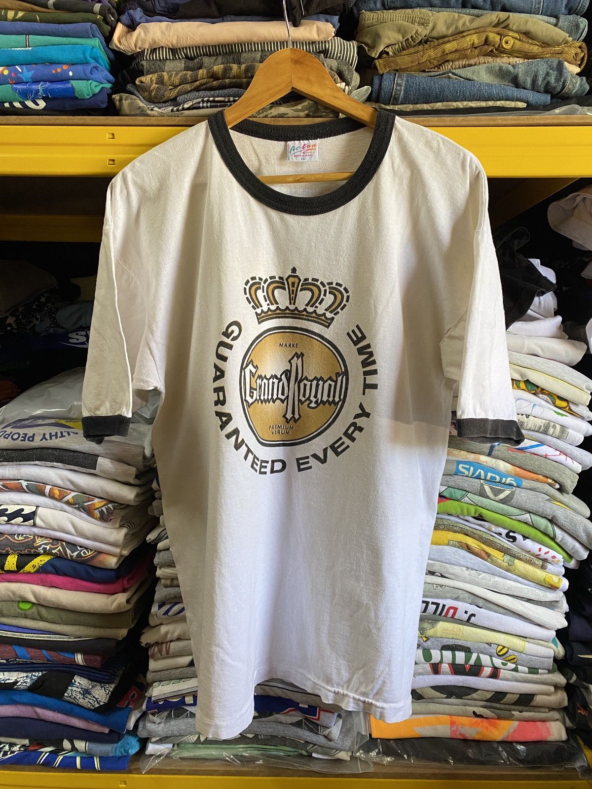 Band Tees × Rap Tees × Vintage Vintage 90s Grand Royal Beastie Boys Hip Hop Rap Ringer Size US XL / EU 56 / 4 - 1 Thumbnail