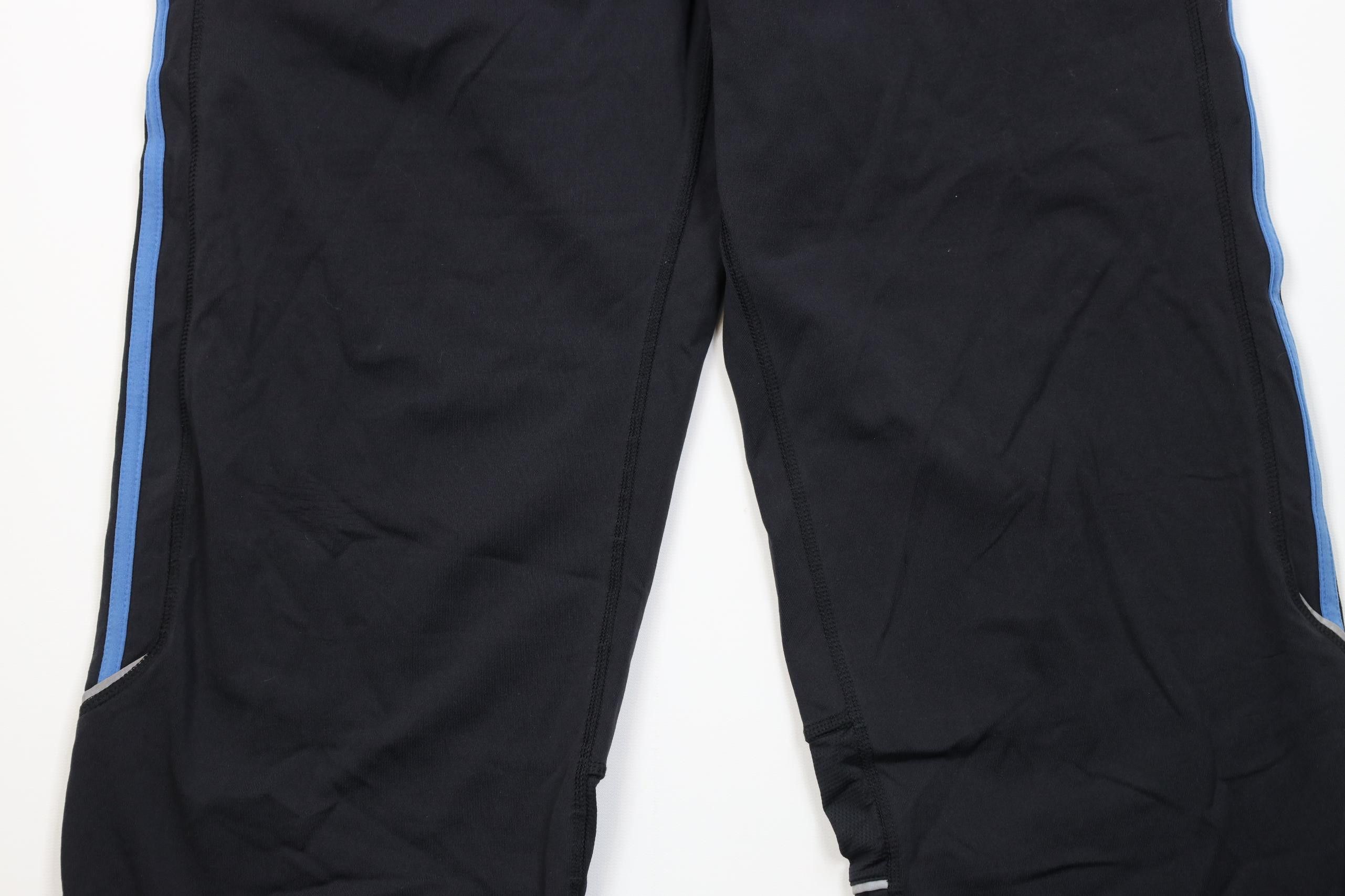 Adidas Vintage Y2K Adidas Reflective Wide Leg Pants Black Stretch Size US 34 / EU 50 - 3 Thumbnail