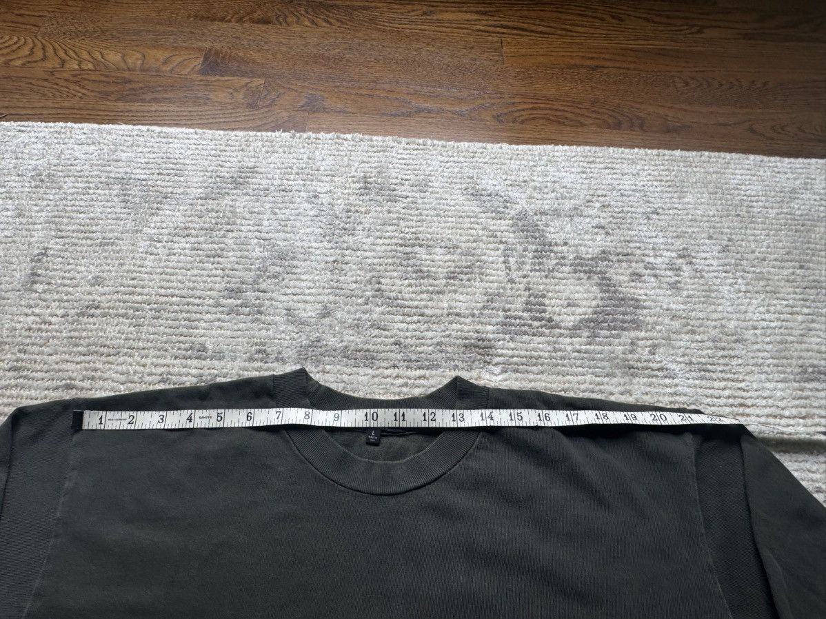 Gap × Kanye West × Yeezy Yeezy Season 6 Longsleeve Tee Shirt Core Gray Long Sleeve Size US L / EU 52-54 / 3 - 5 Thumbnail