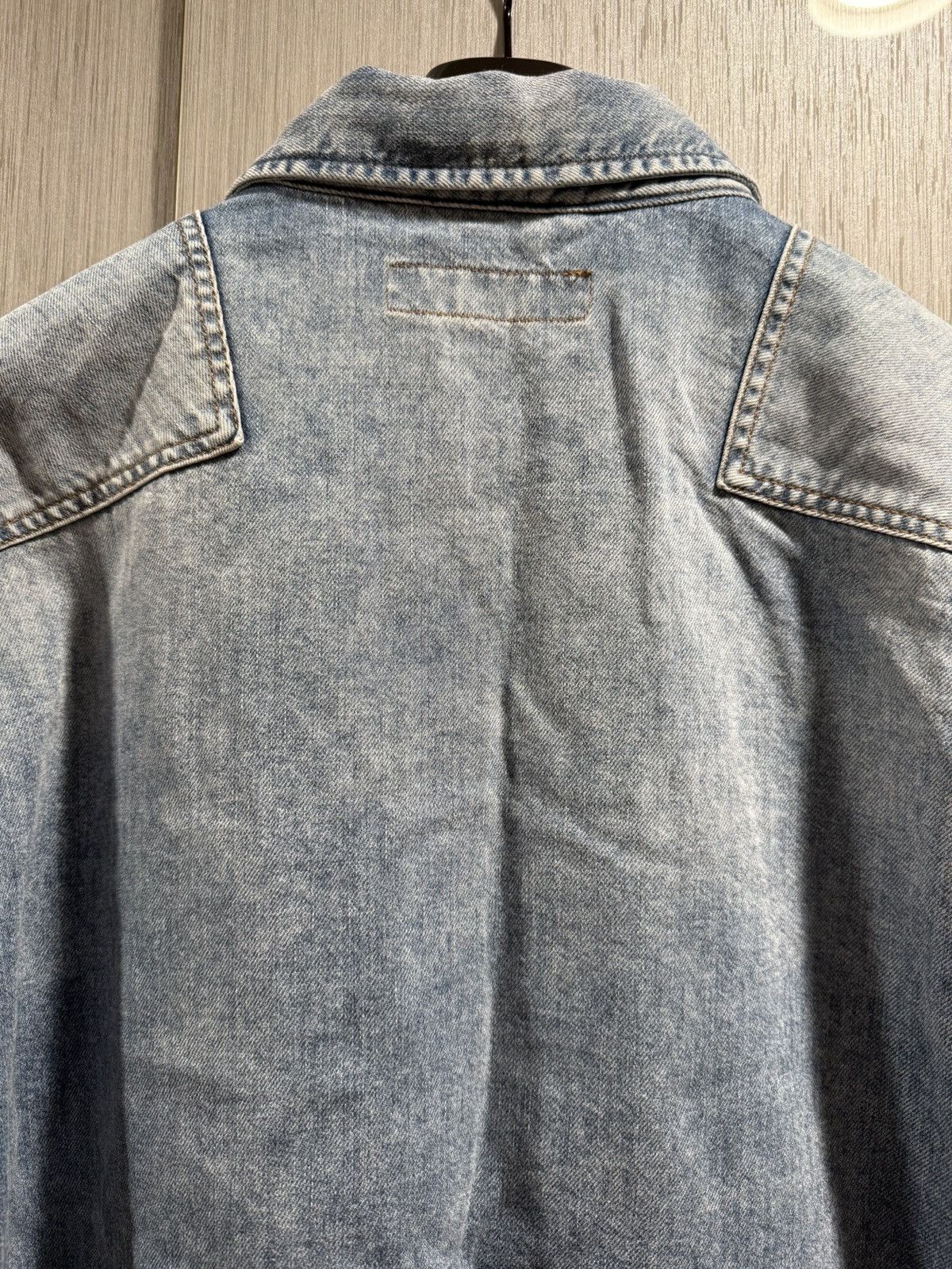 Louis Vuitton Louis Vuitton Staples Edition Denim Overshirt Size US XL / EU 56 / 4 - 7 Thumbnail