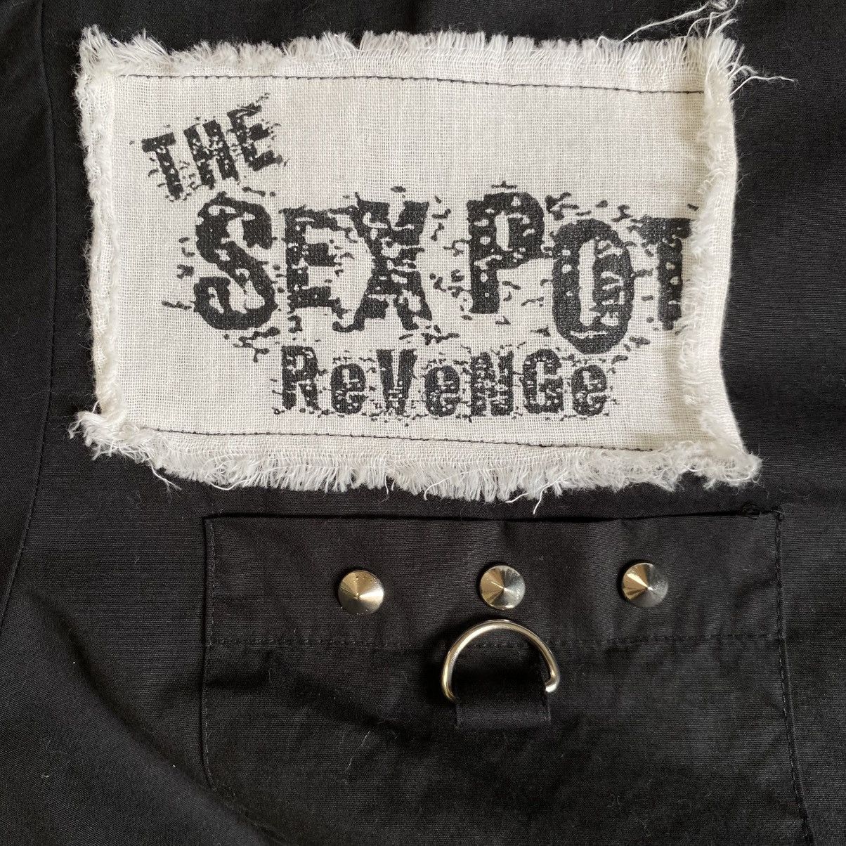 Sex Pot ReVeNGe SEX POT ReVeNGe Y2K Punk Black Studded Punk Patch Shirt Size US M / EU 48-50 / 2 - 14 Thumbnail