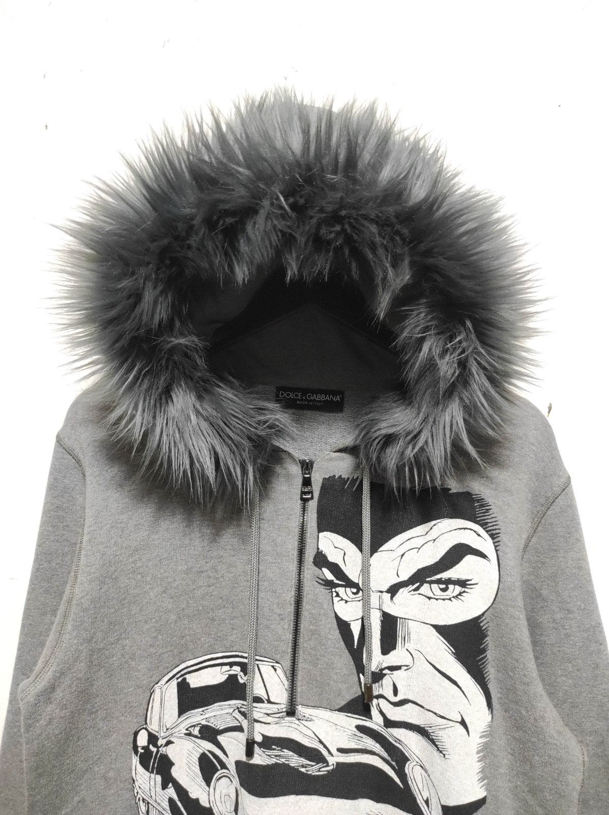Dolce & Gabbana Dolce & Gabbana Diabolik half zip fur hoodie Size US M / EU 48-50 / 2 - 3 Thumbnail