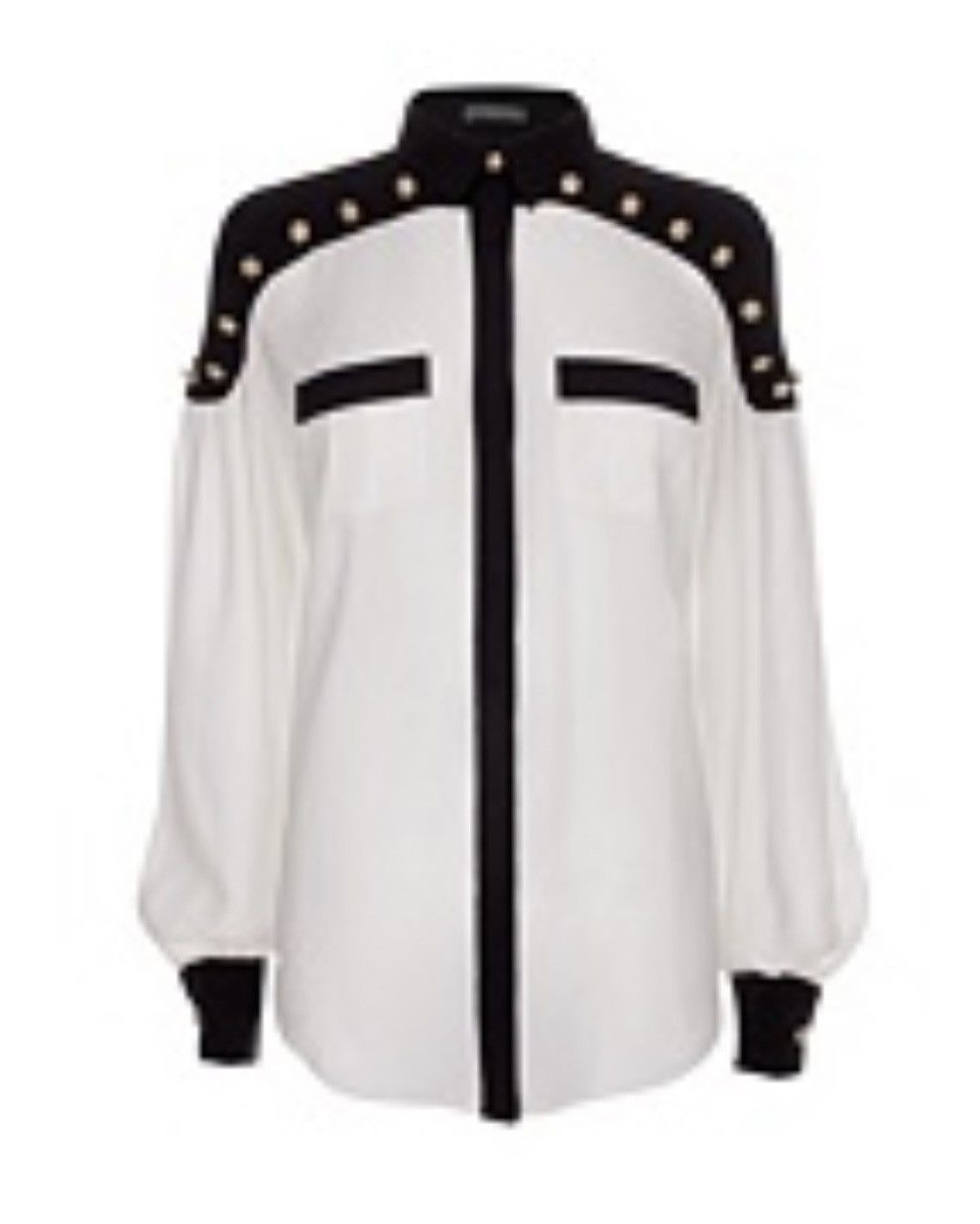 Alexander McQueen FW2011 Alexander McQueen Millitary silk shirt Size XS / US 0-2 / IT 36-38 - 2 Thumbnail