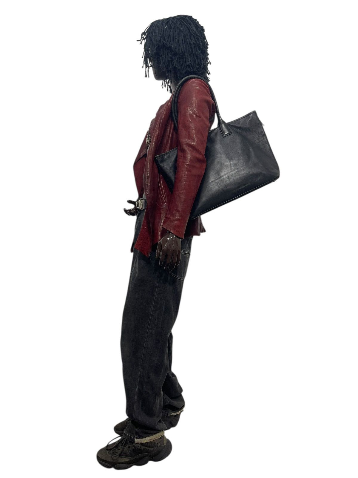 Japanese Brand Full Leather Seeker Japan Tote Shoulder Bag 2🟩1 Size ONE SIZE - 2 Thumbnail