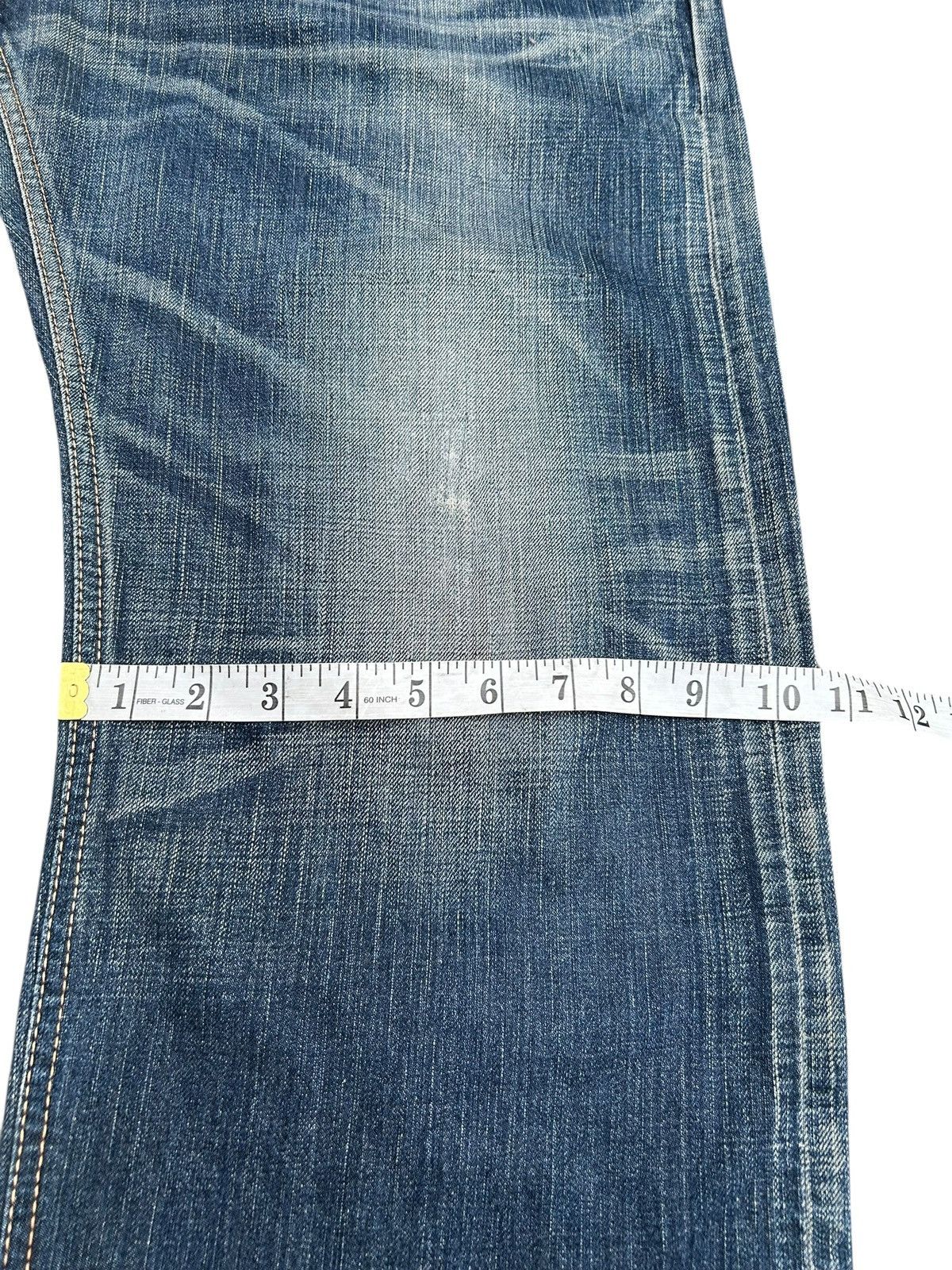 Kapital Vintage Edwin 505V Selvedge Repair Distressed Denim Jeans Size US 36 / EU 52 - 20 Thumbnail