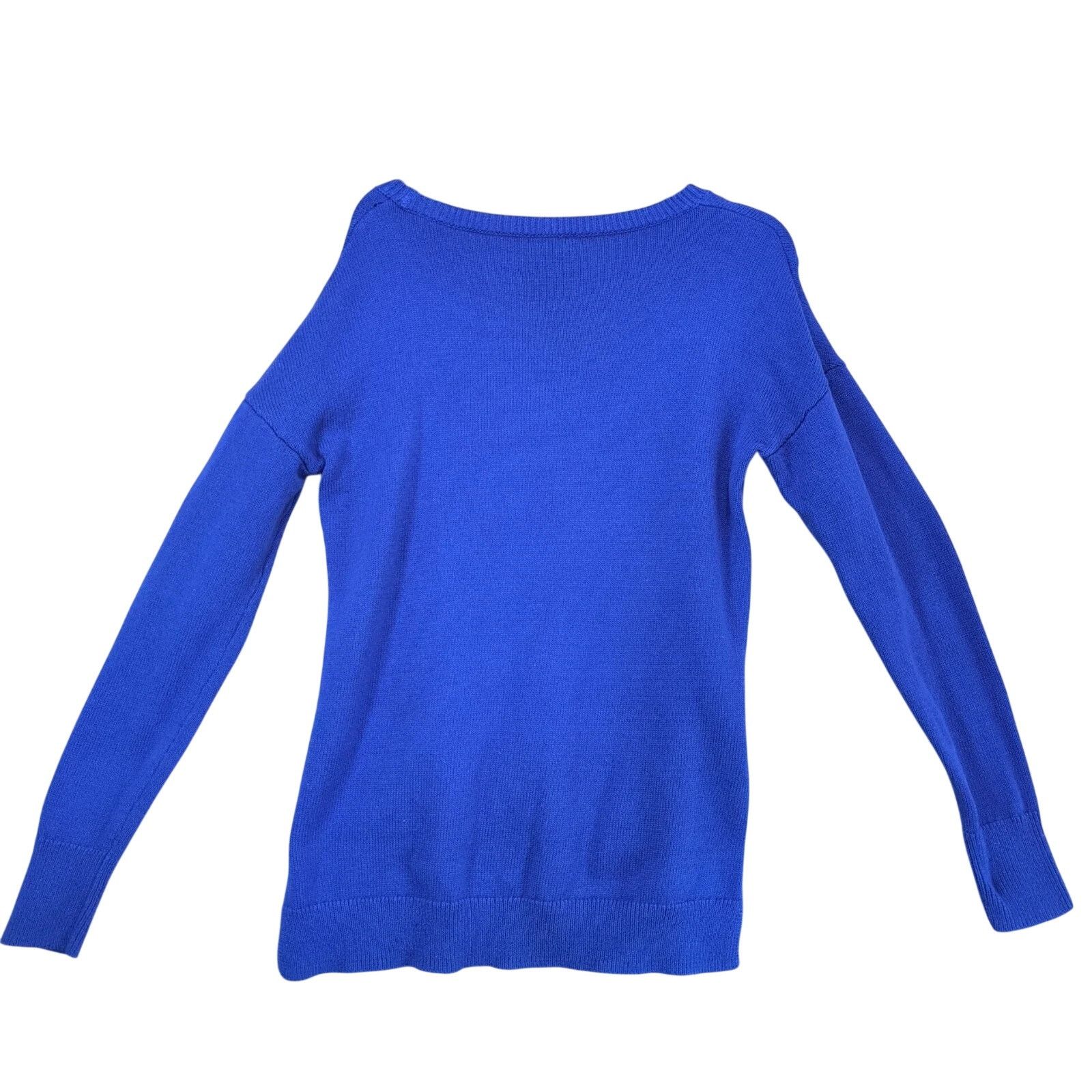 Other Copper Key Cute Fuzzy Fox Blue High-Low Sweater Women's L Size L / US 10 / IT 46 - 2 Thumbnail