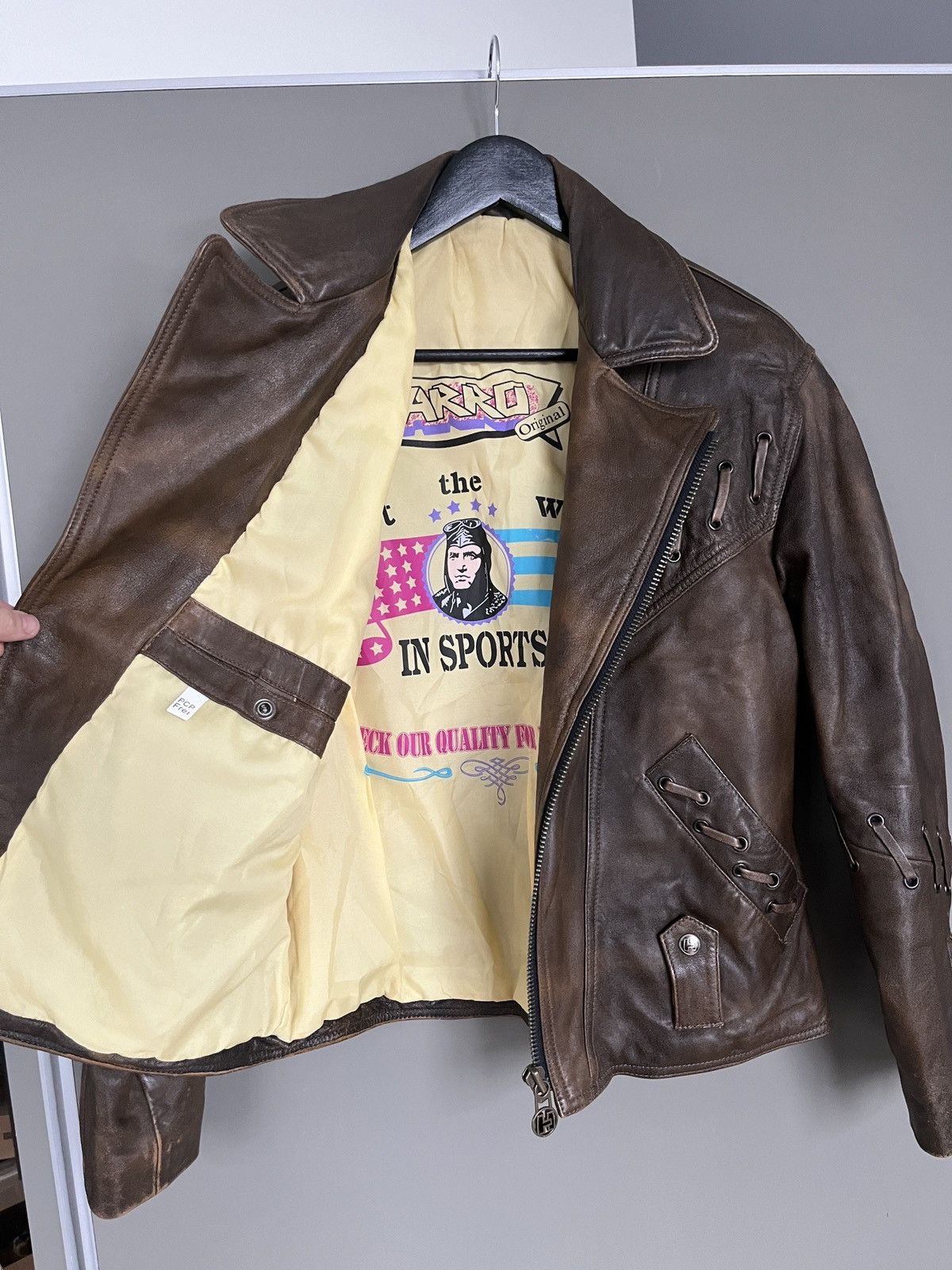 Leather × Vintage Harro Vintage Leather Biker Western Style Jacket Size US M / EU 48-50 / 2 - 16 Thumbnail