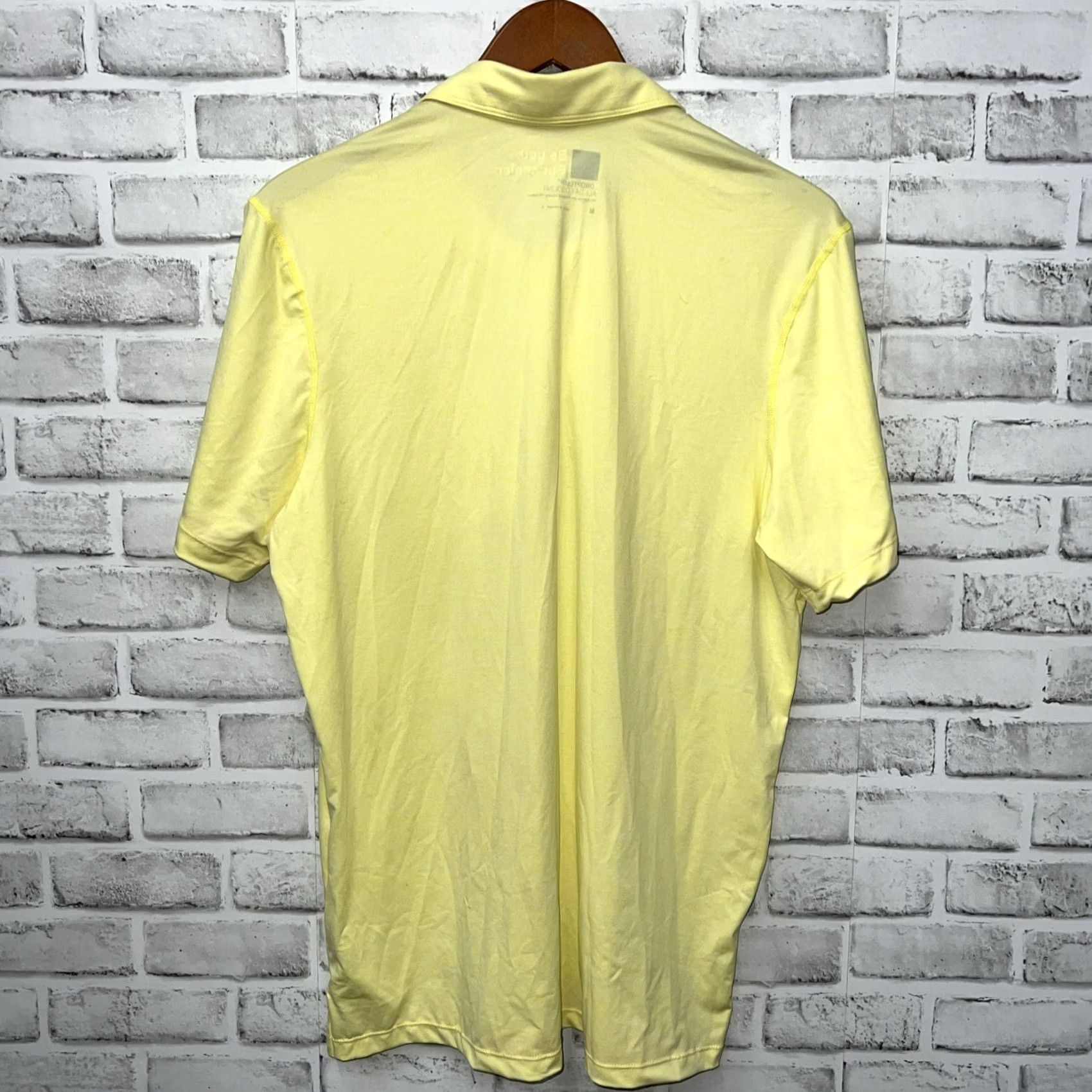 Vintage VINTAGE SAXX Yellow Polo Shirt Mens Size M Size US M / EU 48-50 / 2 - 4 Thumbnail