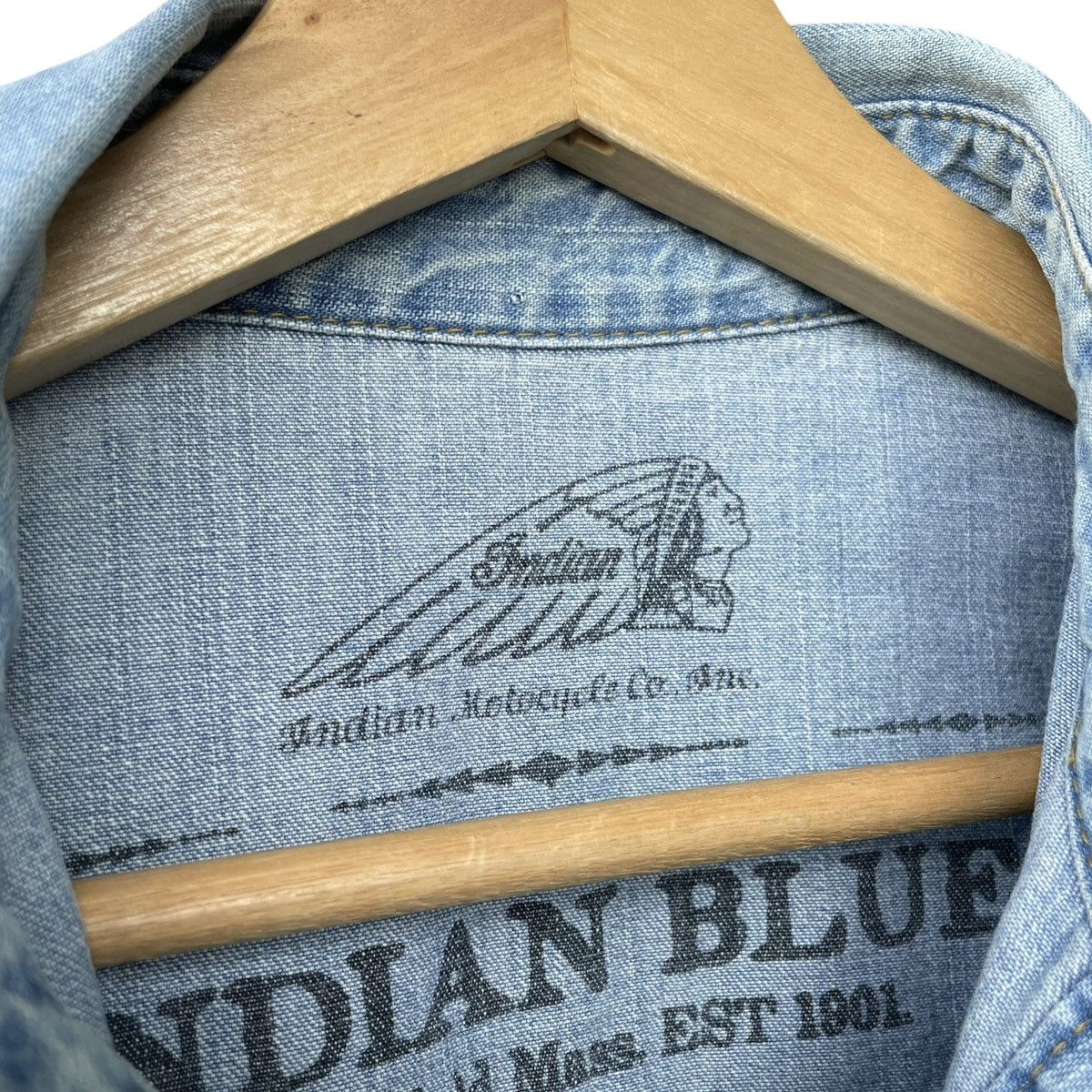 Indian Motorcycle Indian Motocycle Japan Native American Westerner Shirt Size US M / EU 48-50 / 2 - 8 Thumbnail