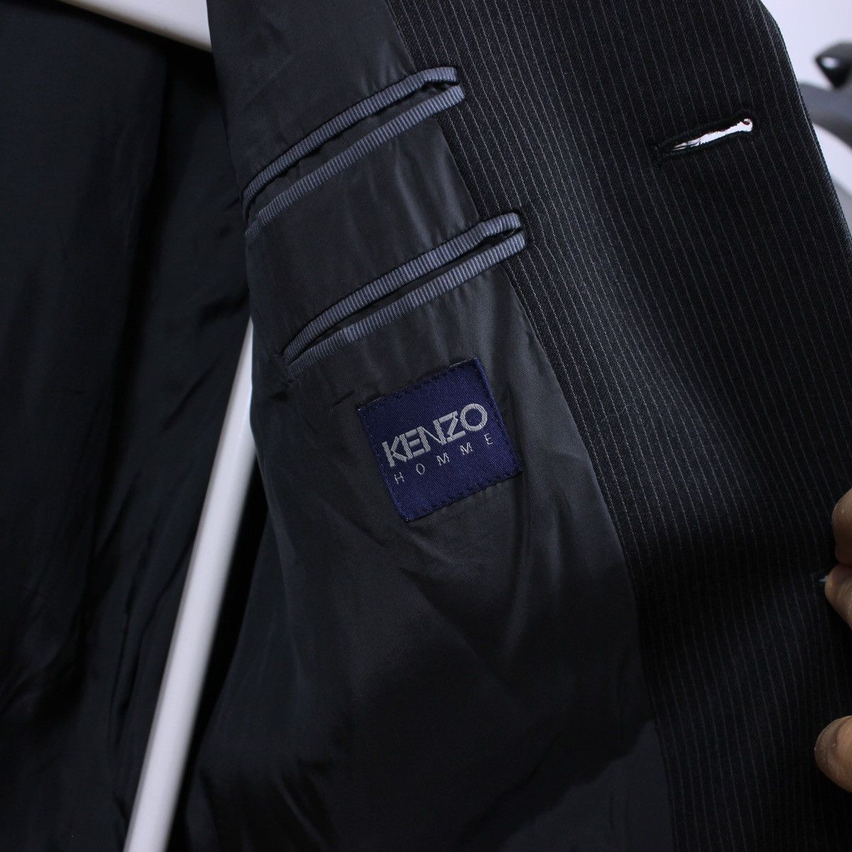 Kenzo Kenzo Wool Blazer Size 40R - 6 Thumbnail