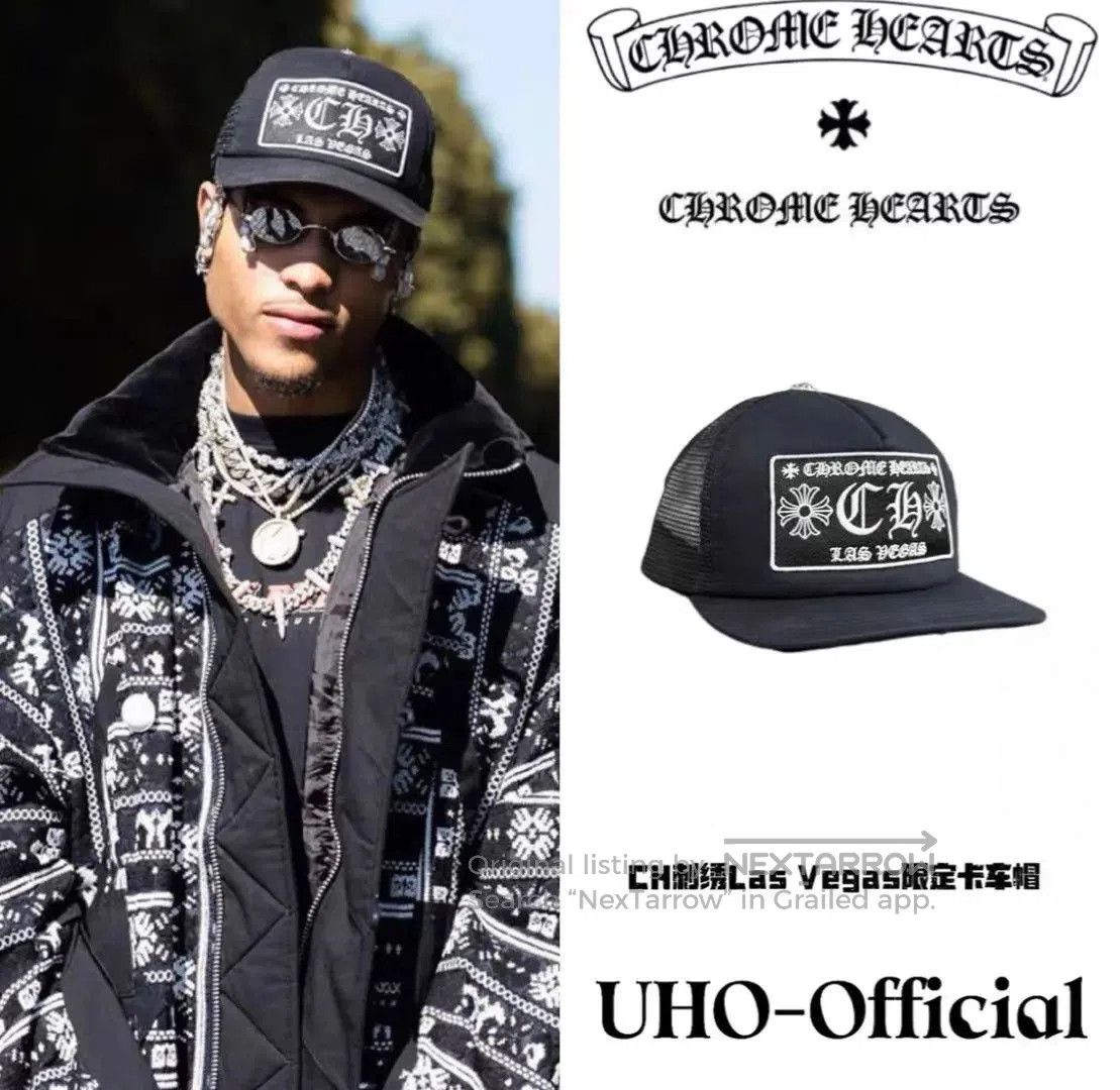 Chrome Hearts Chrome Hearts Black Embroidered Baseball Cap. Size ONE SIZE - 9 Thumbnail