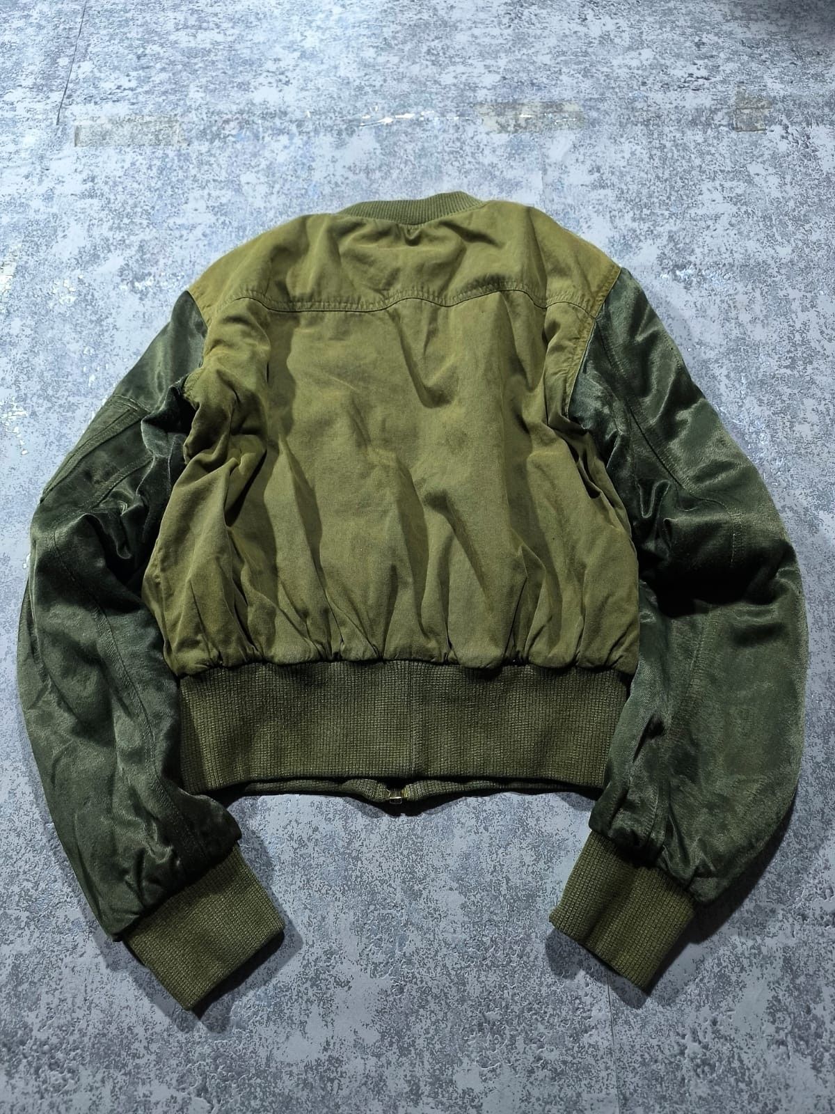 Other Avangarde Japan Streetwear Faded Military Bomber Jacket Size S / US 4 / IT 40 - 4 Thumbnail