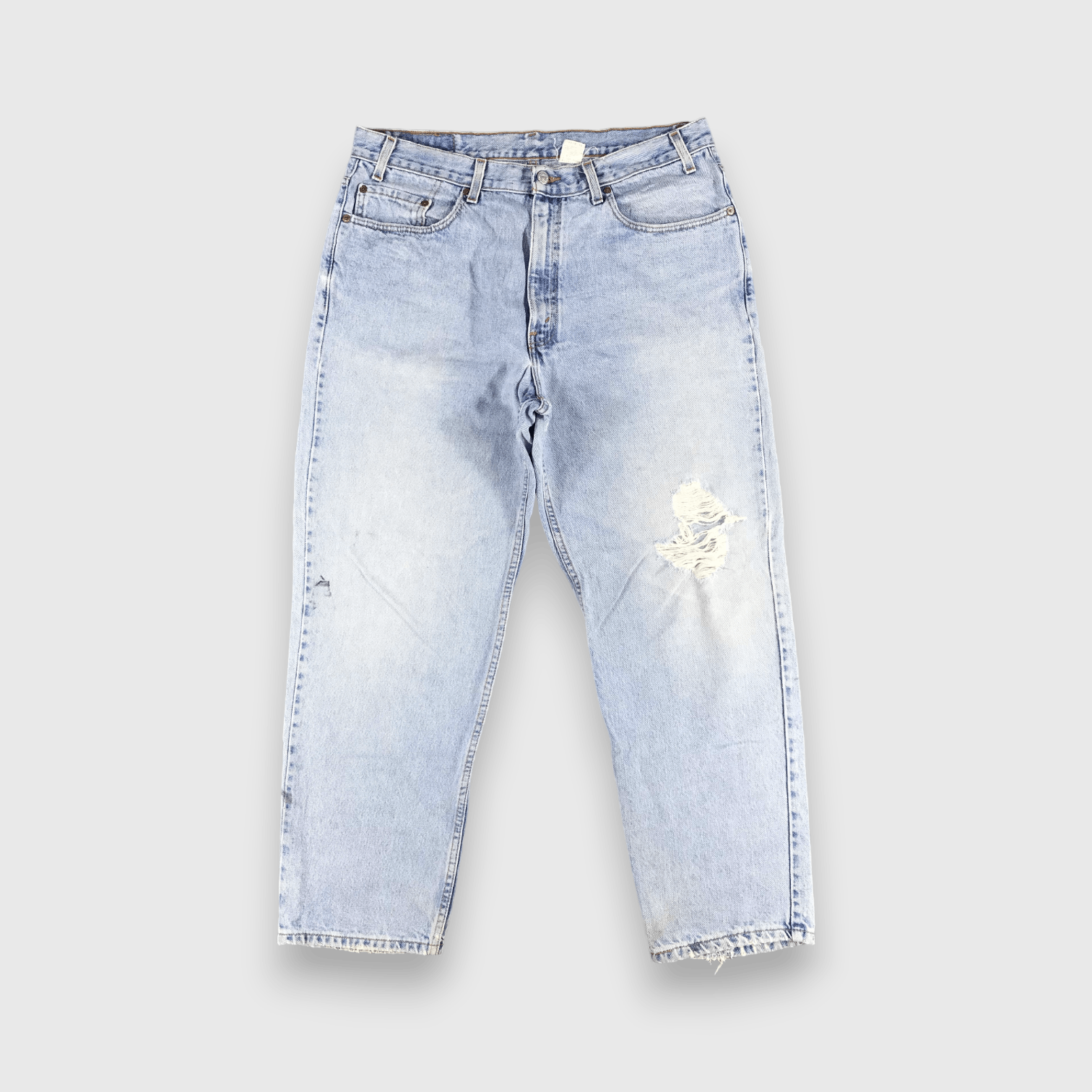 Levi's 90s Vintage Light Wash Levis 550 Jeans-J2035 Size US 37 - 1 Thumbnail