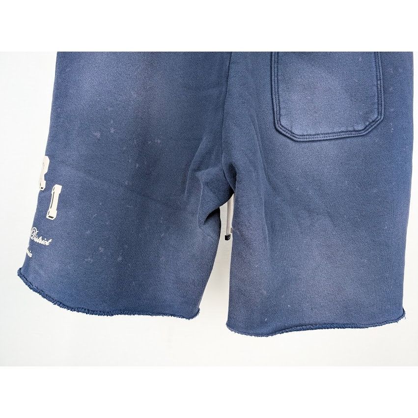 Amiri o1rshd1 Vintage Collegiate Shorts in Blue Size US 30 / EU 46 - 18 Thumbnail