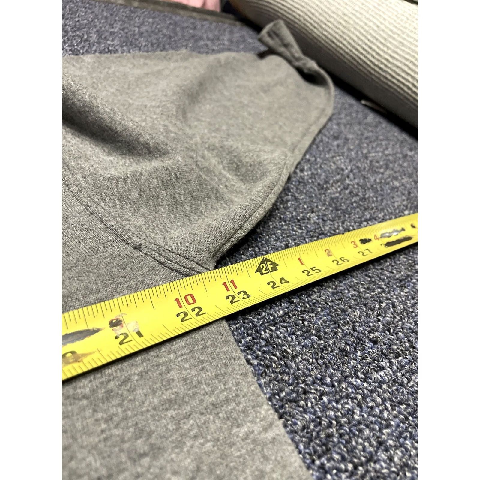 Penn VINTAGE Penn State Hoodie Mens Pullover Graphic Print 90s College University Gray M Knit Cotton Fleece Embroidered Logo Pockets Size US M / EU 48-50 / 2 - 3 Thumbnail