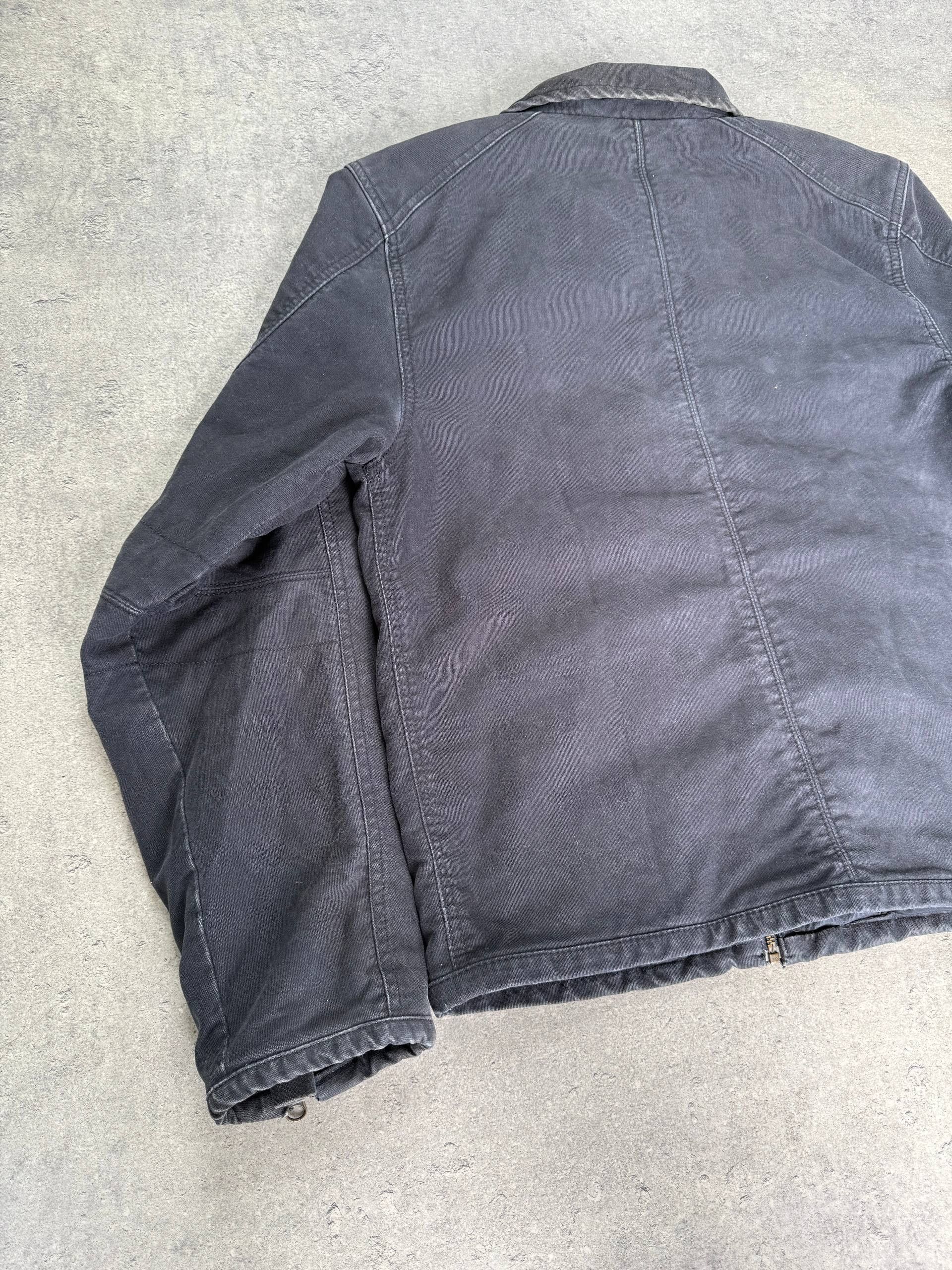 Nike Vintage 00s Nike denim distressed faded jacket work RARE Size US S / EU 44-46 / 1 - 11 Thumbnail