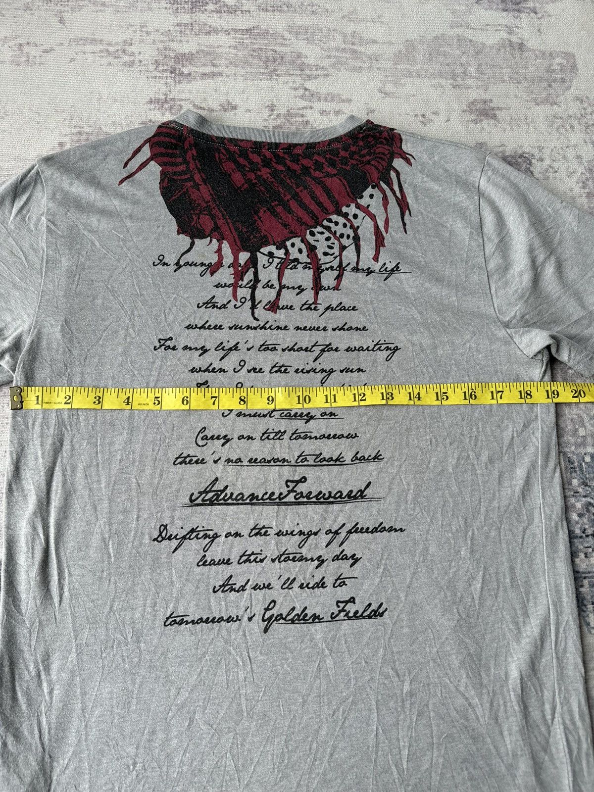 Japanese Brand Vintage Japanese Keffiyeh Skulls Punk Riot Tees Size US L / EU 52-54 / 3 - 10 Thumbnail