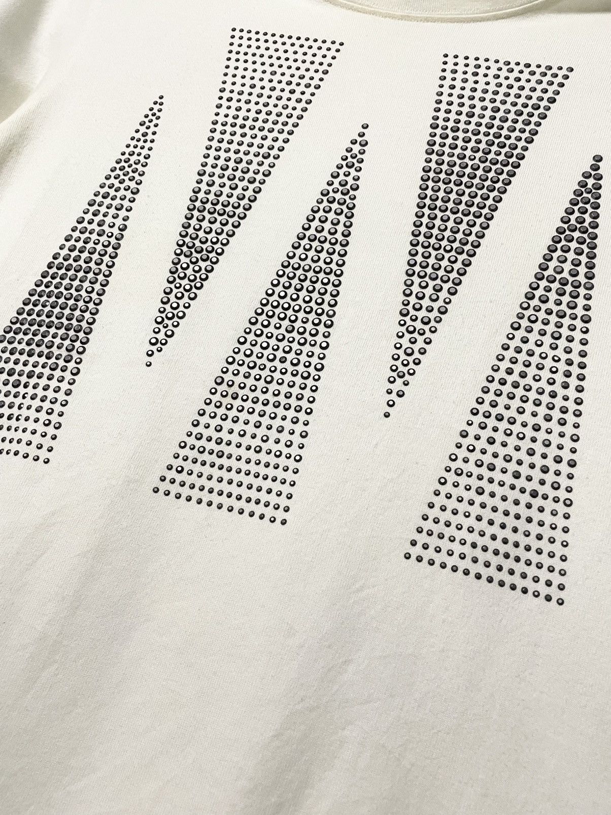 wjk Vintage Japan Designer WJK Punk Art Studded Avantgarde Tee Size US M / EU 48-50 / 2 - 5 Thumbnail