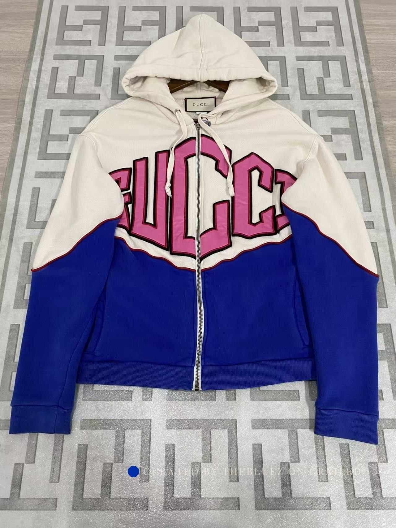 Gucci Colorblock Hoodie with Game Logo Size US S / EU 44-46 / 1 - 1 Preview