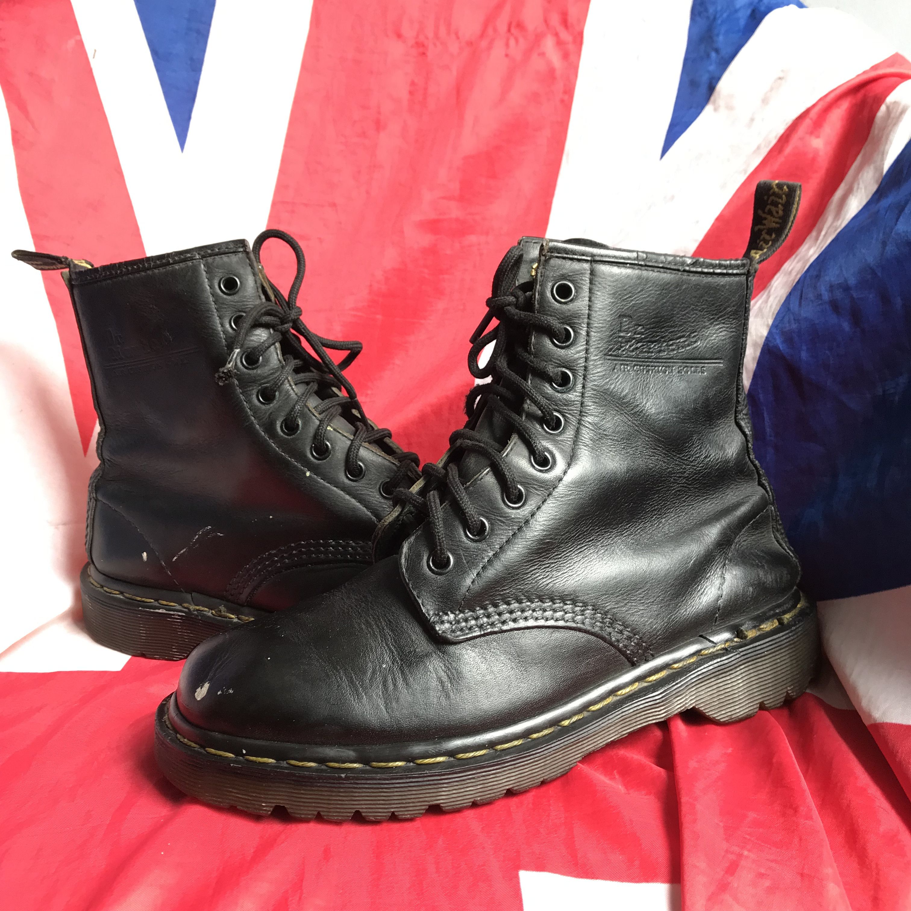 Dr. Martens Dr Martens docmart boots 1460 8 hole docmarts boot black Size US 5.5 / EU 38 - 1 Thumbnail