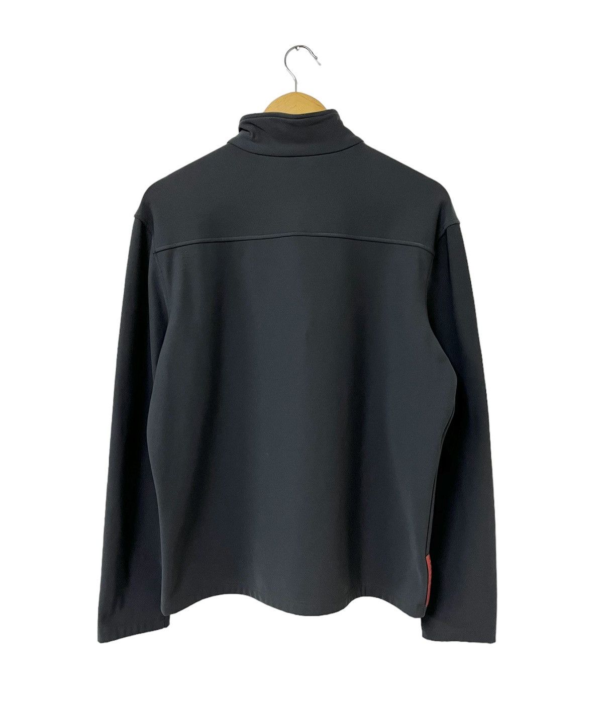 Prada PRADA HALF ZIPPER LOGO GREY DESIGNER SPORTSWEAR JACKET Size US M / EU 48-50 / 2 - 8 Thumbnail