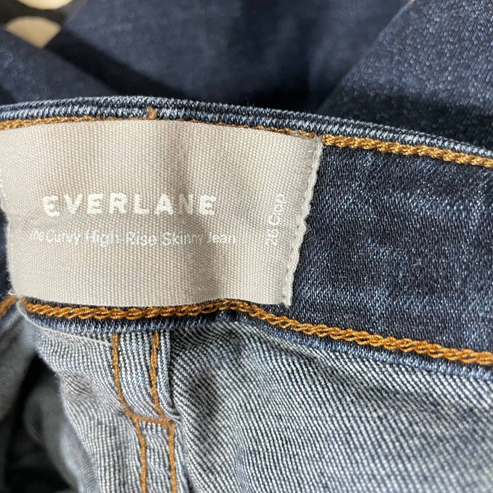 Everlane Everlane The Curvy High Rise Skinny Jean - Size 26 - Crop Size 26" / US 2 / IT 38 - 6 Thumbnail