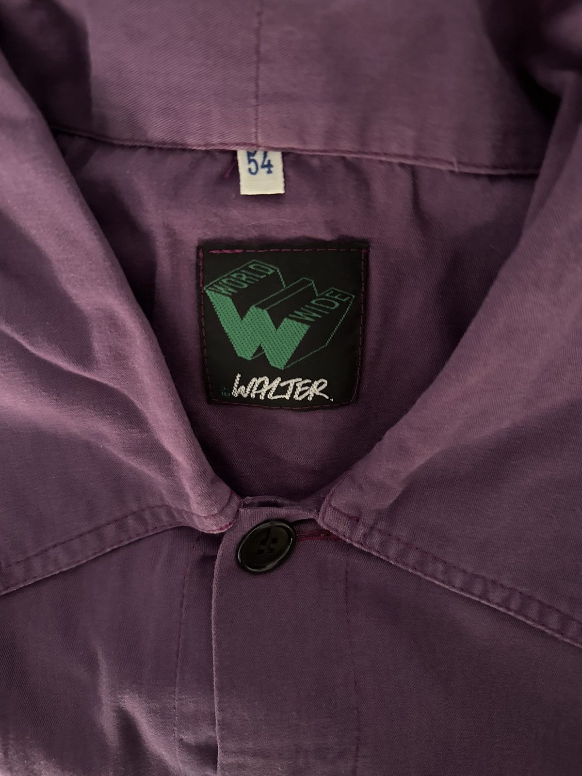 Walter Van Beirendonck 🟣 By Walter Purple Jumpsuit — “World Tour 1989” — Archive Size US 34 / EU 50 - 3 Thumbnail