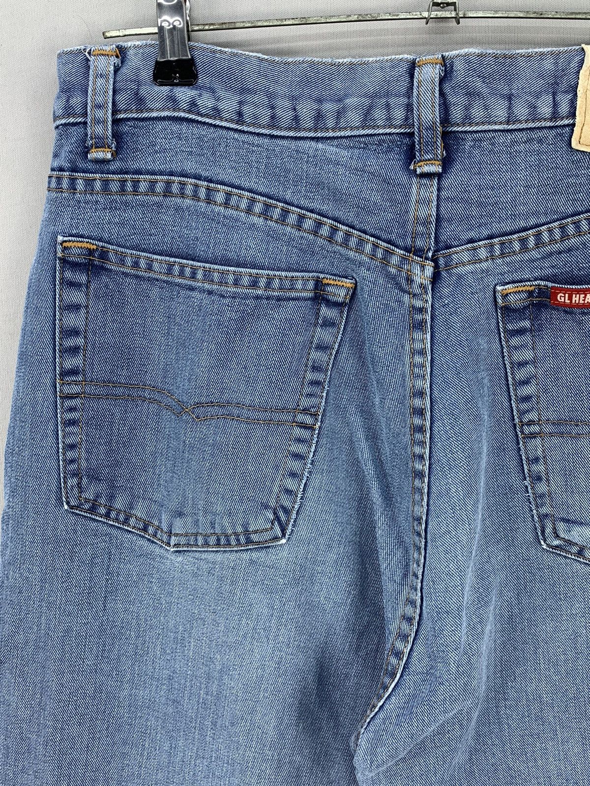 Japanese Brand Vintage Japan GL Heart Big John Baggy Tapered Jeans W31 Size US 31 - 12 Thumbnail