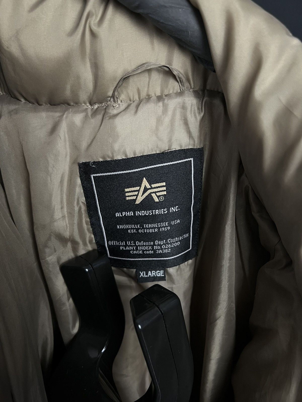 Alpha Industries × Vintage 🔴 Vintage oversize Alpha Industries down jacket with patch Size US XL / EU 56 / 4 - 10 Thumbnail
